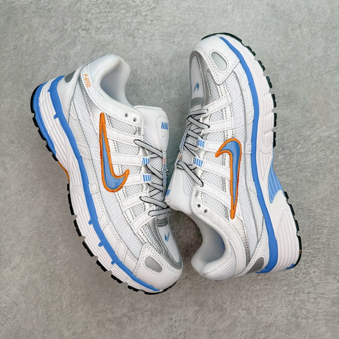 图片[3]-NK P-6000 系列低帮复古老爹风休闲运动舒适慢跑鞋 融合 Pegasus 过往运动鞋设计 助力 21 世纪早期跑步运动跃升时尚新高度 采用透气网眼布、运动风格线条和耐穿覆面 兼具吸睛外观和舒适感受 中底泡绵以田径赛道为灵感 打造厚实设计 缔造出众缓震性能 尺码：36 36.5 37.5 38 38.5 39 40 40.5 41 42 42.5 43 44 44.5 45-选品中心