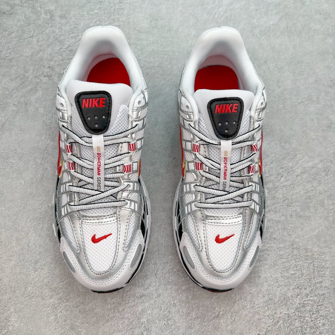 图片[2]-NK P-6000 系列低帮复古老爹风休闲运动舒适慢跑鞋 融合 Pegasus 过往运动鞋设计 助力 21 世纪早期跑步运动跃升时尚新高度 采用透气网眼布、运动风格线条和耐穿覆面 兼具吸睛外观和舒适感受 中底泡绵以田径赛道为灵感 打造厚实设计 缔造出众缓震性能 尺码：36 36.5 37.5 38 38.5 39 40 40.5 41 42 42.5 43 44 44.5 45-选品中心