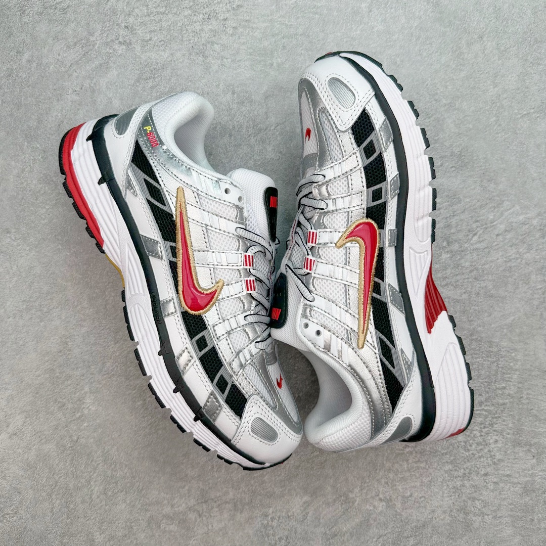 图片[3]-NK P-6000 系列低帮复古老爹风休闲运动舒适慢跑鞋 融合 Pegasus 过往运动鞋设计 助力 21 世纪早期跑步运动跃升时尚新高度 采用透气网眼布、运动风格线条和耐穿覆面 兼具吸睛外观和舒适感受 中底泡绵以田径赛道为灵感 打造厚实设计 缔造出众缓震性能 尺码：36 36.5 37.5 38 38.5 39 40 40.5 41 42 42.5 43 44 44.5 45-选品中心