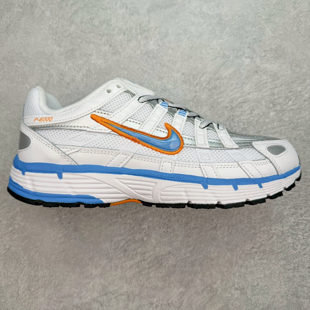 NK P-6000 系列低帮复古老爹风休闲运动舒适慢跑鞋 融合 Pegasus 过往运动鞋设计 助力 21 世纪早期跑步运动跃升时尚新高度 采用透气网眼布、运动风格线条和耐穿覆面 兼具吸睛外观和舒适感受 中底泡绵以田径赛道为灵感 打造厚实设计 缔造出众缓震性能 尺码：36 36.5 37.5 38 38.5 39 40 40.5 41 42 42.5 43 44 44.5 45-选品中心