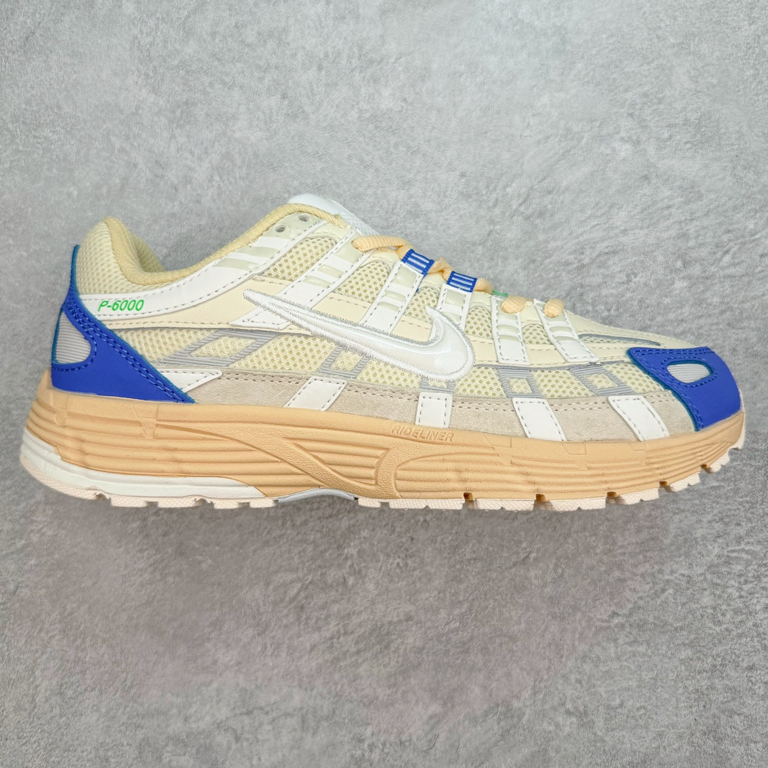 图片[3]-NK P-6000 系列低帮复古老爹风休闲运动舒适慢跑鞋 融合 Pegasus 过往运动鞋设计 助力 21 世纪早期跑步运动跃升时尚新高度 采用透气网眼布、运动风格线条和耐穿覆面 兼具吸睛外观和舒适感受 中底泡绵以田径赛道为灵感 打造厚实设计 缔造出众缓震性能 尺码：36 36.5 37.5 38 38.5 39 40 40.5 41 42 42.5 43 44 44.5 45-选品中心