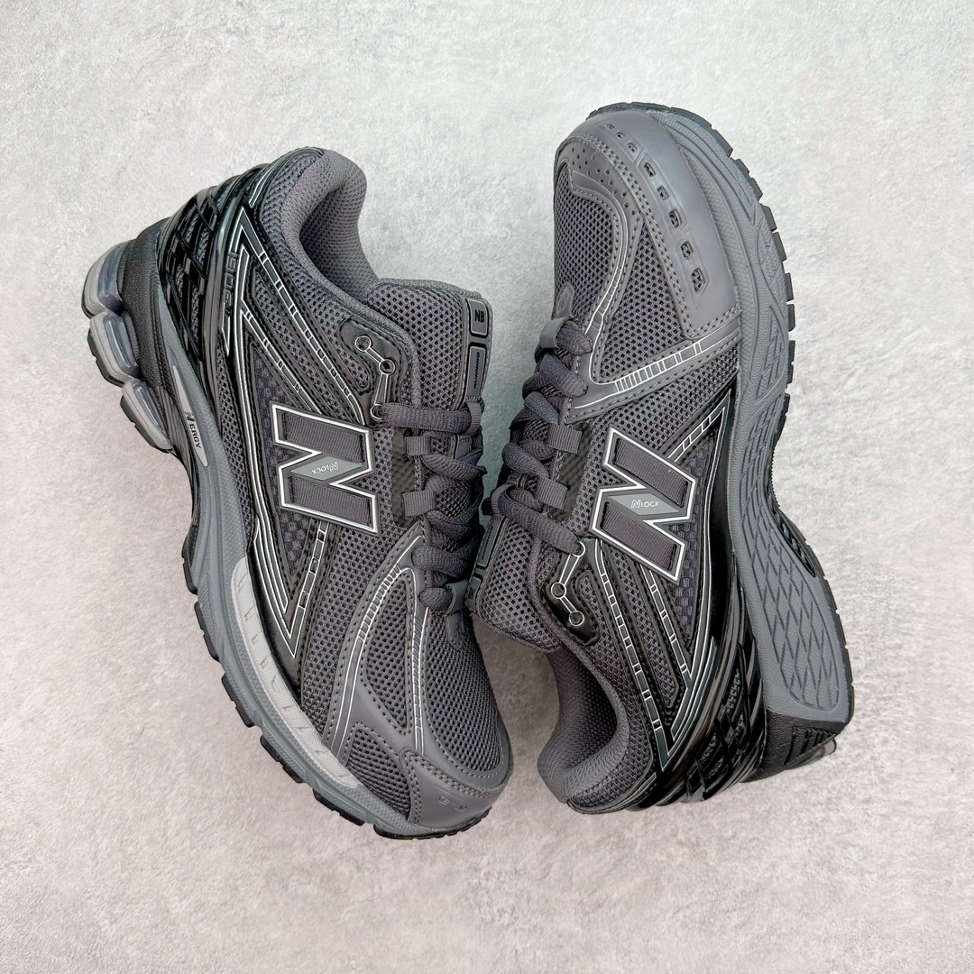 图片[3]-New Balance M1906R NB新百伦系列复古老爹风休闲运动慢跑鞋 采用轻质牛剖革拼接透气网眼衬垫织物鞋面材质 T-Beam大底提供足步弓支撑 保持步态稳定#后跟搭载外露缓震胶 鞋身整体以各种深浅不一的灰色覆盖 鞋头以淡蓝色调装饰，网眼衬垫通过不规律的色块实现做旧的美感 泛黄的鞋底更是进一步增添了复古气息 尺码：36 37 37.5 38 38.5 39.5 40 40.5 41.5 42 42.5 43 44 45-选品中心
