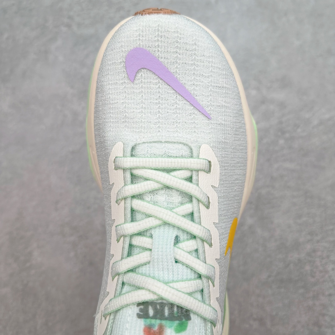 图片[4]-＃福利特价 NK ZoomX Invincible Run Flyknit FK3 不可战胜3代系列轻量飞织低帮休闲运动慢跑鞋 此鞋专为短跑运动员而生 是为 5 至 10 公里距离的赛事和训练打造 整体设计采用流线型的轻质工程网眼材质构成鞋面 并与其他 Running 旗舰鞋款同样搭载全脚掌 ZoomX 缓冲中底 搭配 Pebax 物料与橡胶外底 ZoomX StreakFly 首发配色以Prototype呈现 其灵感是来自开发期间的磨损测试 透过编号的标记与内侧的预期跑步距离突出研发过程 尺码：36 36.5 37.5 38 38.5 39 40 40.5 41 42 42.5 43 44 44.5 45-选品中心