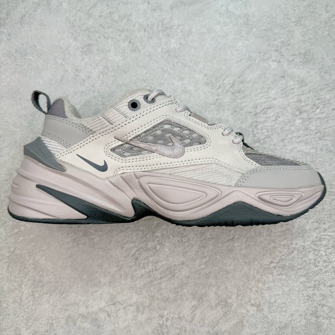 ＃纯原福利 NK M2K Tekno 复古潮流百搭休闲运动旅游老爹鞋 BV0074-001 官方新版二维码鞋标 扫码直达官网 客供原厂模具 内增专柜试穿防尘纸 配件齐全 鞋盒钢印 合格证 独立一次发泡轻量高回弹私模 后跟使用台湾代工厂一致定型机定型 线条效果和脚感完美 真正一码一模具对应生产 区别市面诸多版本 从 Monarch 系列汲取灵感 以太空时代细节演绎未来风范 分层鞋面借鉴自元年款 Monarch 同时厚实鞋底撷取人气 Monarch IV 设计元素 采用混合动物印花和镶嵌设计 焕新演绎经典之作 彰显出众外观 轻盈泡棉缓震系统 打造出众支撑力与柔软舒适感受 轻盈泡棉中底 柔软缓震 后跟提拉设计 令鞋款便于穿脱 耐穿橡胶纹路 塑就出众抓地效果 皮革、合成材质和织物组合鞋面 轻盈耐 尺码：35.5 36 36.5 37.5 38 38.5 39 40 40.5 41 42 42.5 43 44 44.5 45-选品中心