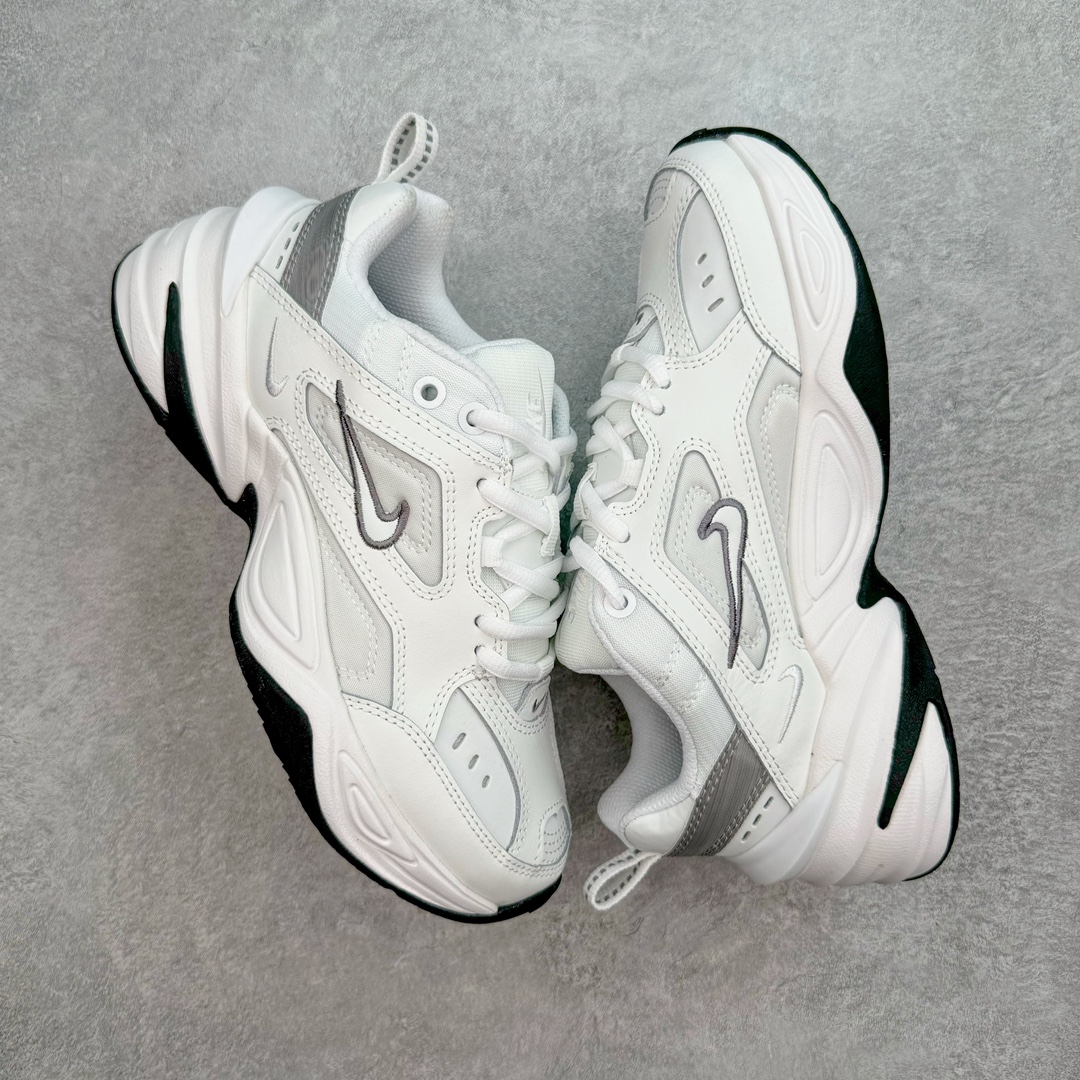 图片[3]-＃纯原福利 NK M2K Tekno 复古潮流百搭休闲运动旅游老爹鞋 BQ3378-100 官方新版二维码鞋标 扫码直达官网 客供原厂模具 内增专柜试穿防尘纸 配件齐全 鞋盒钢印 合格证 独立一次发泡轻量高回弹私模 后跟使用台湾代工厂一致定型机定型 线条效果和脚感完美 真正一码一模具对应生产 区别市面诸多版本 从 Monarch 系列汲取灵感 以太空时代细节演绎未来风范 分层鞋面借鉴自元年款 Monarch 同时厚实鞋底撷取人气 Monarch IV 设计元素 采用混合动物印花和镶嵌设计 焕新演绎经典之作 彰显出众外观 轻盈泡棉缓震系统 打造出众支撑力与柔软舒适感受 轻盈泡棉中底 柔软缓震 后跟提拉设计 令鞋款便于穿脱 耐穿橡胶纹路 塑就出众抓地效果 皮革、合成材质和织物组合鞋面 轻盈耐 尺码：35.5 36 36.5 37.5 38 38.5 39 40 40.5 41 42 42.5 43 44 44.5 45-选品中心