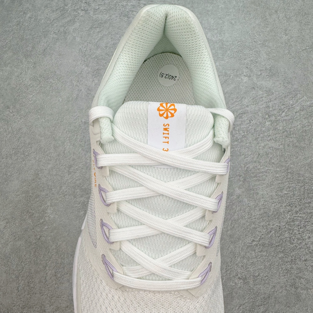 图片[5]-＃纯原 NK RUN SWIfT 3 极致3代网面透气休闲跑步鞋 简约高科技设计采用多层材料 为双足带来凉爽感受和稳固体验时尚鞋面搭配中足包覆设计 提供稳固贴合感 一层网眼布材质 在跑步期间为你带来轻盈透气性能 同时展现利落外观 加高叠层设计 为每一步带来柔软缓震性能 具备出色抓地力与耐穿着性 舒适感出众 货号：HJ3493-131 尺码：39 40 40.5 41 42 42.5 43 44 44.5 45-选品中心