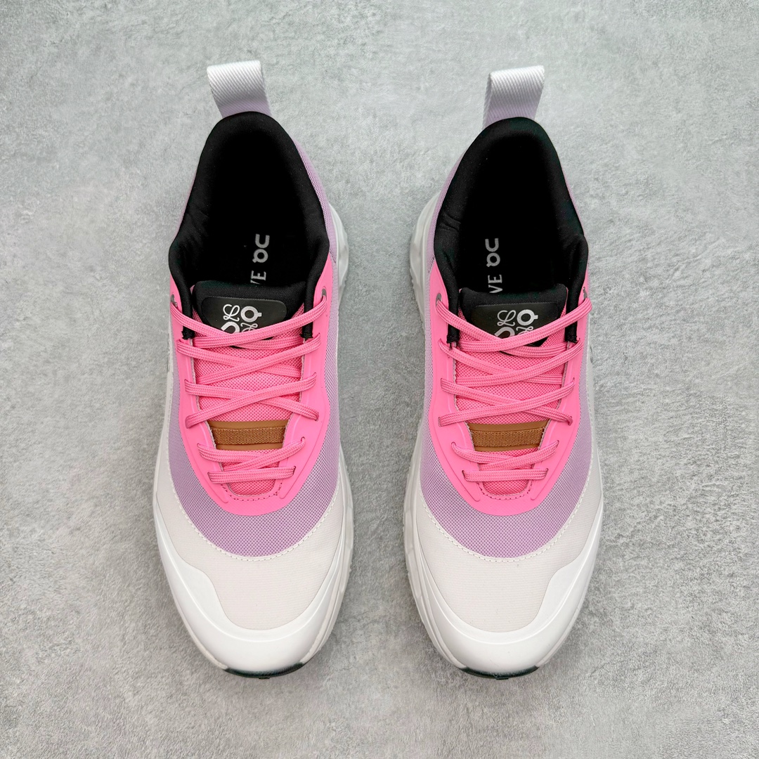 图片[2]-LOEWE x On Cloudtilt 2.0 昂跑罗意威联名 圆头系带生活休闲鞋 此运动品牌 开创于2010年 缓震着陆、强效回弹、轻柔质感的设计构思始终是ON研制关键 与此同时基于“为全球提供革新性的跑步感受”信念 陆续推出了多款跑鞋及其以专业运动人体跑步工程学为设计关键的功能性跑步服饰设备 让跑者不费力气地畅快畅跑 尺码：36 36.5 37.5 38 38.5 39 40 40.5 41 42 42.5 43 44 44.5 45-选品中心