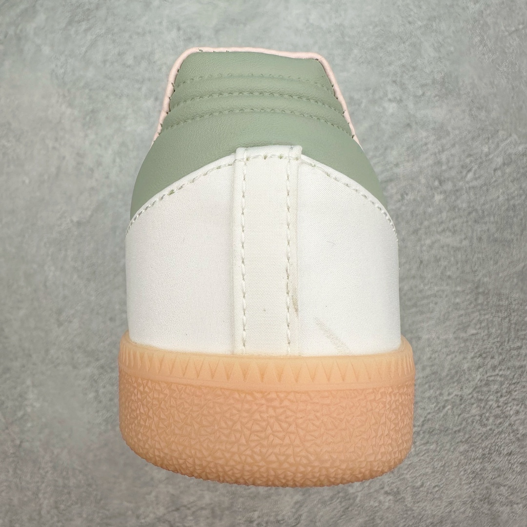 图片[8]-AD Original Samba OG 复古经典轻便板鞋 ID0942 这款桑巴鞋展示了高质量的工艺 带有装饰的超锁缝制和无缝的手感 柔软、柔软的皮革造型和标志性的3条纹完成了精致的外观 正规合身鞋带 鞋面上有绒面鞋垫 橡胶鞋底 享受正畸套筒软感 自50年代首次亮相以来就一直在赢得粉丝的青睐 尺码：36 36.5 37.5 38 38.5 39 40 40.5 41 42 42.5 43 44 44.5 45-选品中心