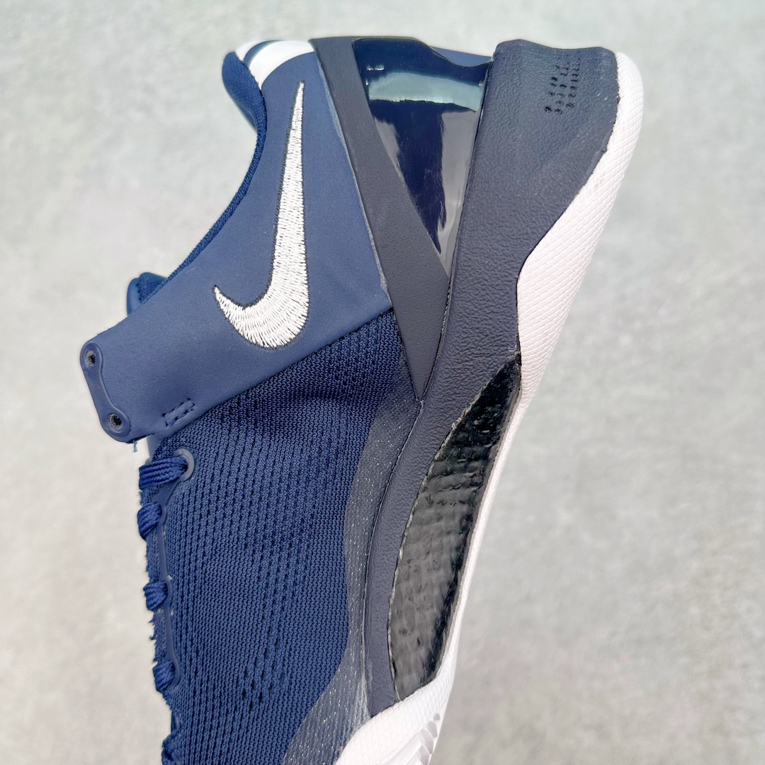 图片[7]-＃F版 NK Zoom Kobe Ⅷ System 科比8代复刻实战运动低帮文化篮球鞋HF9550-400 #独家原厂飞线工艺#鞋垫升级配备超厚PHYLON中底#前后掌部位搭载真Zoom气垫单元#塑料碳纤维支撑中板 KOBE VII体系的速度模块配备了 PHYLON 中底和在前后掌部位的 Zoom气垫单元，提供快速响应的缓冲。同时，采用低帮弹力鞋口设计，使鞋子能够紧贴脚踝提供更好的支撑。速度模块采用贴合脚面的舒适包裹设计，摒弃传统的鞋舌和鞋内套，使球鞋更加轻质。尺码：40 40.5 41 42 42.5 43 44 44.5 45 46-选品中心