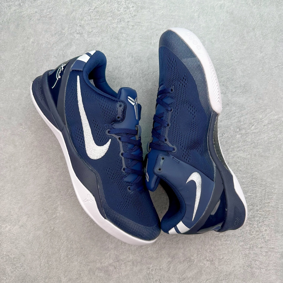 图片[3]-＃F版 NK Zoom Kobe Ⅷ System 科比8代复刻实战运动低帮文化篮球鞋HF9550-400 #独家原厂飞线工艺#鞋垫升级配备超厚PHYLON中底#前后掌部位搭载真Zoom气垫单元#塑料碳纤维支撑中板 KOBE VII体系的速度模块配备了 PHYLON 中底和在前后掌部位的 Zoom气垫单元，提供快速响应的缓冲。同时，采用低帮弹力鞋口设计，使鞋子能够紧贴脚踝提供更好的支撑。速度模块采用贴合脚面的舒适包裹设计，摒弃传统的鞋舌和鞋内套，使球鞋更加轻质。尺码：40 40.5 41 42 42.5 43 44 44.5 45 46-选品中心