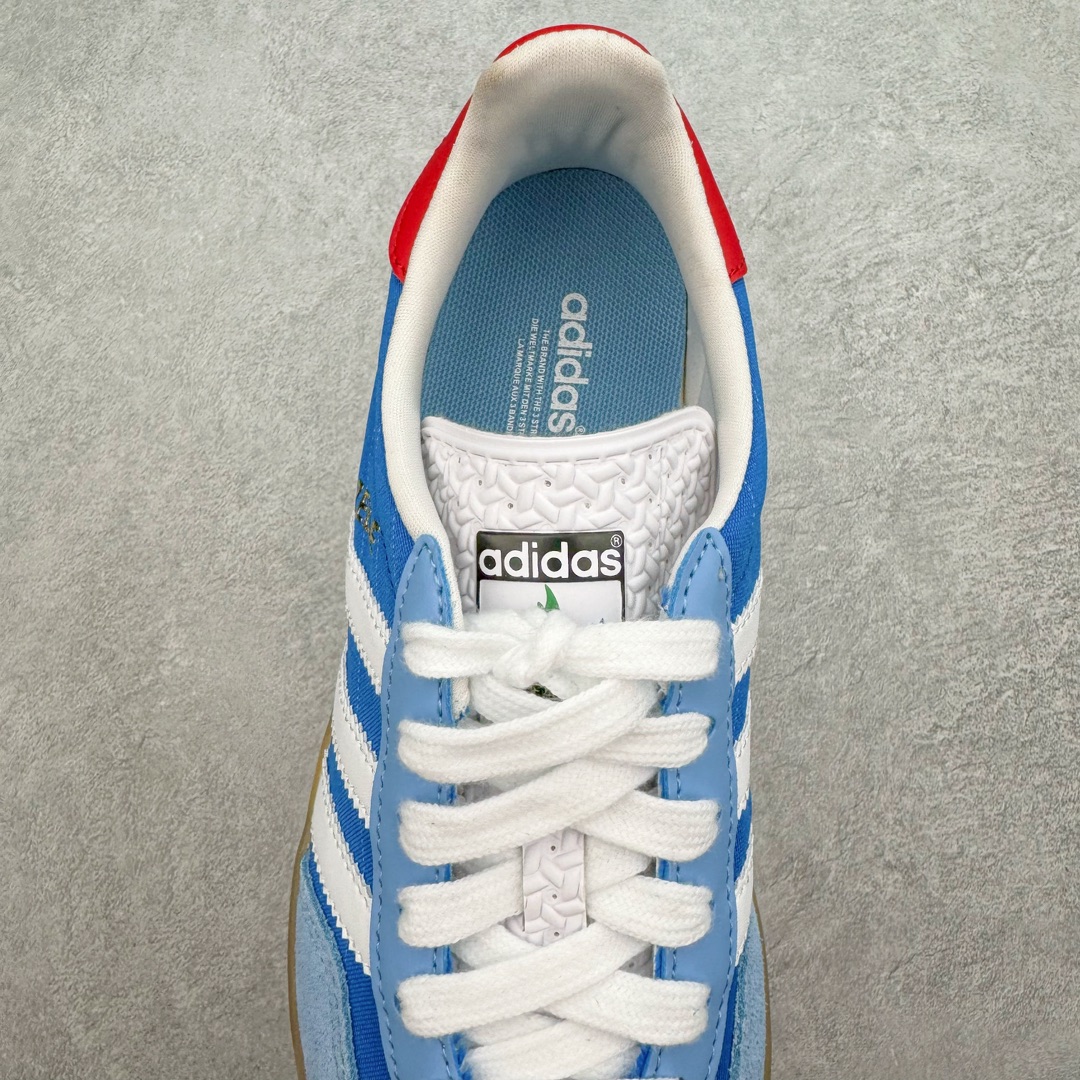 图片[5]-＃MF AD Original Gazelle Indoor Trainers 瞪羚室内鞋系列低帮复古百搭休闲运动德训风板鞋 IF9643 高端零售特供批次 原厂定制长毛翻毛皮组合环保纤维革鞋面材质 内置环保海玻璃鞋垫 外置RB橡胶大底 产品品控稳定性领先行业 原厂全套原楦原纸板冲刀磨具开发 原厂皮料加持 原厂港宝加持定型后跟R度完美 将复古进行到底 简约流畅 三十年不变经典 这款Gazelle运动鞋 无论面料、配色、质感或设计 都只在重现其1991年原款的经典 皮革鞋面 撞色三条纹和鞋跟标的设计 力求呈现90年代的经典复古风潮 Samba火热的同时 也带动了其它的复古鞋型 Gazelle便是其中一只 Gazelle Indoor拥有包边更宽的T字型鞋头 更好的保护运动员的前掌 浓浓的复古氛围感 非常适合现在流行的Cleanfit风格 尺码：35.5 36 36⅔ 37⅓ 38 38⅔ 39⅓ 40 40⅔ 41⅓ 42 42⅔ 43⅓ 44 44⅔ 45-选品中心