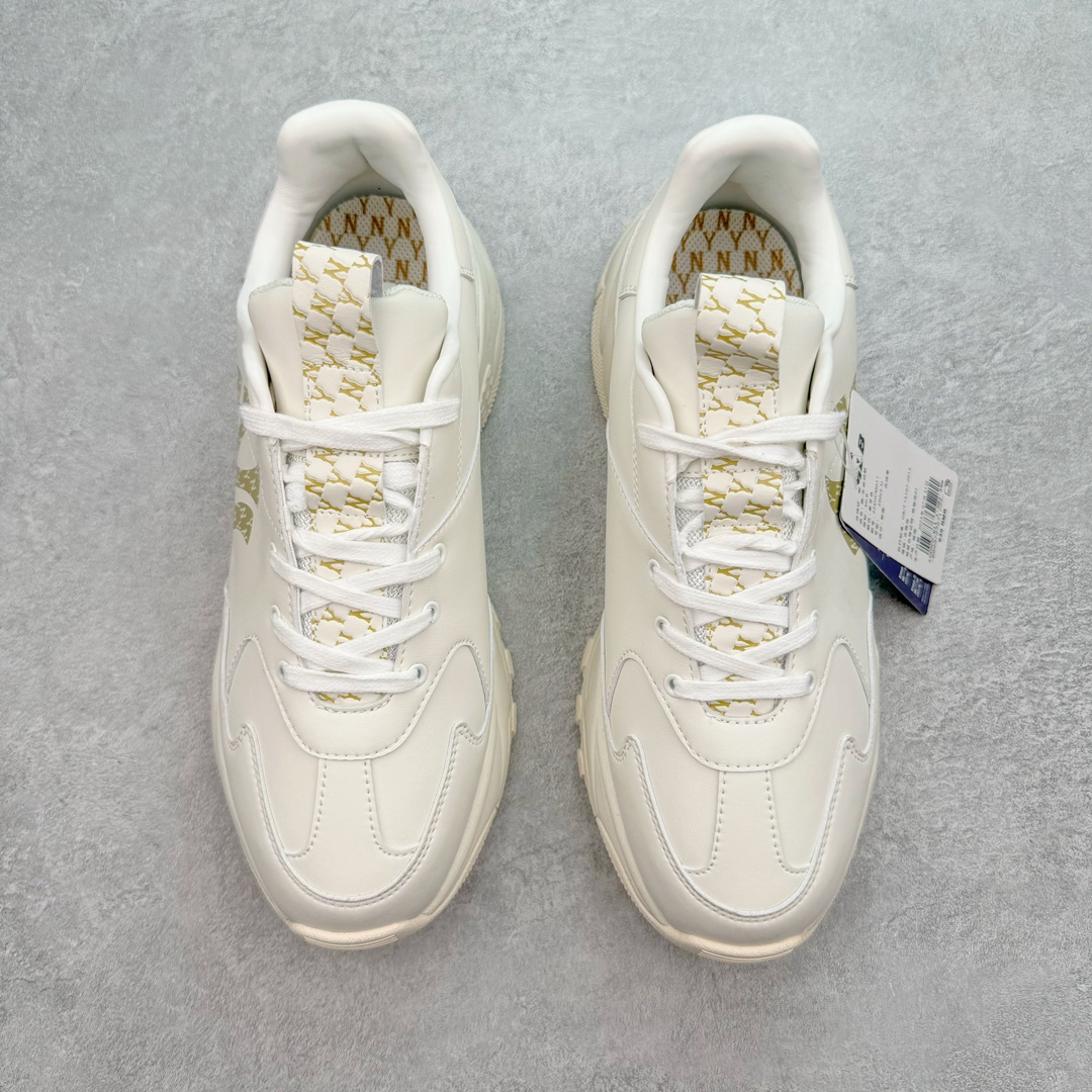 图片[2]-＃PB过验版 MLB Big Ball Chunky 复古印花老爹鞋系列低帮轻量增高厚底百搭休闲运动慢跑鞋 Korea韩国联名NY美国榄球纽约洋基队限定 目前可过轻松秒过各类鉴定 能操作的私聊 韩国代购专供 左脚内置NFC感应 区别市面贴纸假芯片 MLB专用菱形双针中底布 重点细节中底布带注胶孔 原厂NFC感应吊牌 支持鉴定 一个两位数 原盒原标 全套原楦原纸板原厂数据开发 中韩文保养标贴 绿色防霉片 平台代购专供 独家一比一RB+MD组合大底 高频后跟小人Logo精准对位立体饱满 正确网布加超迁鞋面 转印中底走线紧密 转印Logo工艺表层防刮不掉色 尺码：35 36 36.5 37.5 38 38.5 39 40 40.5 41 42 42.5 43 44 44.5 45-选品中心