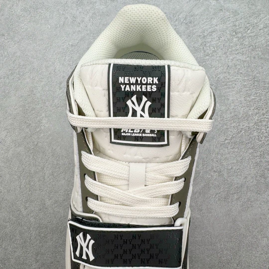 图片[5]-＃PB过验版 MLB Chunky Liner Basic 复古印花学长鞋系列低帮轻量增高厚底百搭休闲运动慢跑鞋板鞋 Korea韩国联名NY美国榄球纽约洋基队限定 目前可过轻松秒过各类鉴定 能操作的私聊 韩国代购专供 左脚内置NFC感应 区别市面贴纸假芯片 MLB专用菱形双针中底布 重点细节中底布带注胶孔 原厂NFC感应吊牌 支持鉴定 一个两位数 原盒原标 全套原楦原纸板原厂数据开发 中韩文保养标贴 绿色防霉片 平台代购专供 独家一比一RB+MD组合大底 高频后跟小人Logo精准对位立体饱满 正确网布加超迁鞋面 转印中底走线紧密 转印Logo工艺表层防刮不掉色 尺码：35 36 36.5 37.5 38 38.5 39 40 40.5 41 42 42.5 43 44 44.5 45-选品中心