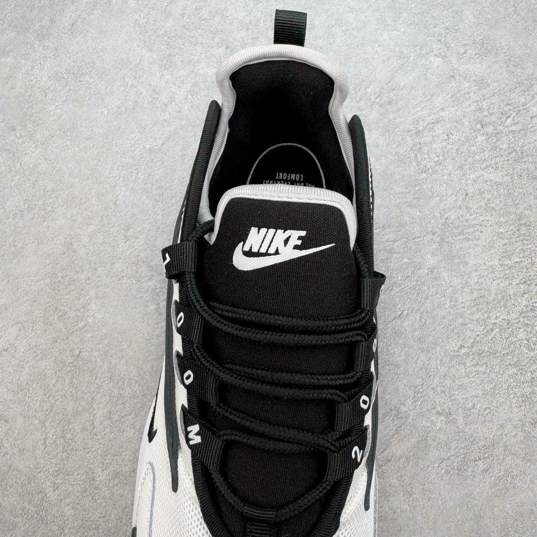 图片[5]-＃HP纯原福利 NK Zoom 2K 网面厚底拼接复古老爹鞋包子运动跑鞋 灵感来自于90年代球鞋的外观设计 特别是NK著名的Alpha Project系列 通体以拼色配色为主 既保证了视觉的冲击感 叉兼顾易于搭配的属性 最大亮点在于鞋面中央处类似“回旋镖”的橡胶装饰 提供良好包裹的同时 颇具复古气息 中底搭载Zoom Air缓震科技 提供舒适的穿着体验 细节之处 鞋带环上Zoom字样加持 尺码：35.5 36 36.5 37.5 38 38.5 39 40 40.5 41 42 42.5 43 44 44.5 45-选品中心