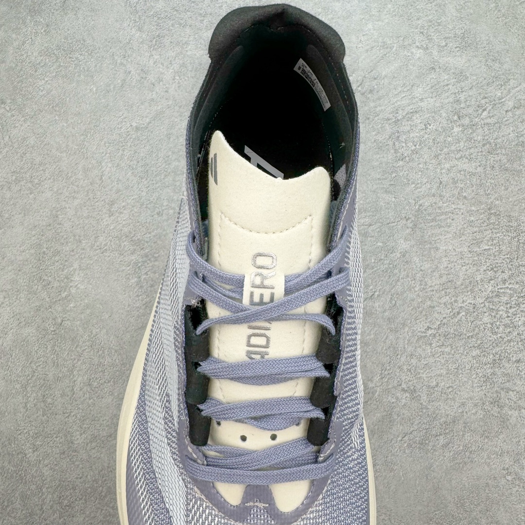 图片[5]-AD Adizero Boston 12 波士顿夏季透气网眼竞速跑鞋 延续爪型玻璃纤维推进系统 进化为全掌式的ENERGY RODS 2.0 从脚跟到脚趾的一体成形设计 强化整体推进力 提升速度表现 升级透气鞋面更具支撑性 利用ENGINEERED MESH技术进行不同密度织纹 强化支撑性 更使用50%以上的回收材料製成 减低塑料浪费 此外变薄的鞋舌为前掌提供更多空间 提供跑者更好的穿着感受 马牌轮胎大底耐磨性佳 大底全掌采用耐磨的Continental马牌轮胎大底 在各种环境下保有良好抓地力 尺码：36 36.5 37 38 38.5 39 40 40.5 41 42 42.5 43 44 44.5 45-选品中心