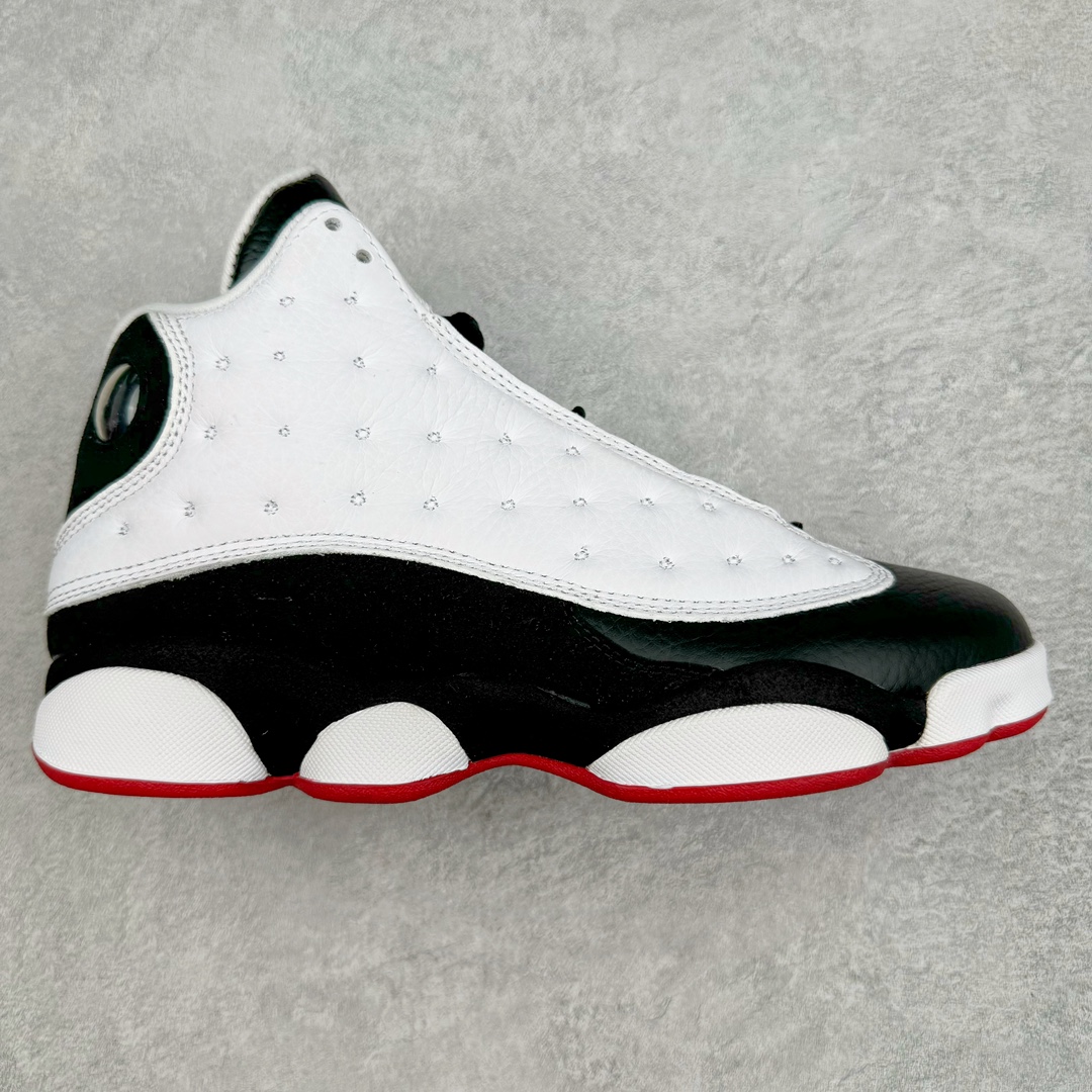 ＃QD纯原 Air Jordan AJ13 Retro 黑白熊猫 414571-104 外贸特供批次 原楦原档案数据开模打造 公司渠道原装全息3D猫眼 原鞋开发 版型近乎零偏差 采购原厂皮料 LOGO五金部件高价开发私模 杜绝一眼假版本 原厂档案开模大底 共3层贴合工艺 三层中间加入海玻璃缓震鞋垫 大底采用进口一次MD而非市面二次MD低价原料成型 进口MD材料异味较少比原鞋还少 市面异味大刺鼻 尺码：40.5 41 42 42.5 43 44 44.5 45 46 47.5 48.5-选品中心