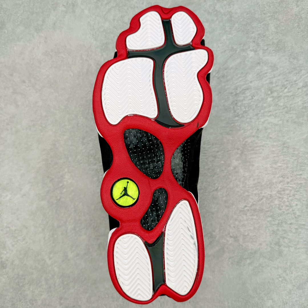 图片[9]-＃QD纯原 Air Jordan AJ13 Retro 黑白熊猫 414571-104 外贸特供批次 原楦原档案数据开模打造 公司渠道原装全息3D猫眼 原鞋开发 版型近乎零偏差 采购原厂皮料 LOGO五金部件高价开发私模 杜绝一眼假版本 原厂档案开模大底 共3层贴合工艺 三层中间加入海玻璃缓震鞋垫 大底采用进口一次MD而非市面二次MD低价原料成型 进口MD材料异味较少比原鞋还少 市面异味大刺鼻 尺码：40.5 41 42 42.5 43 44 44.5 45 46 47.5 48.5-选品中心