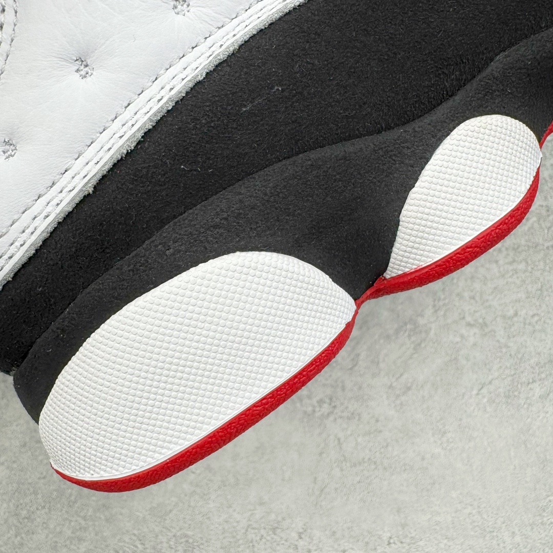 图片[17]-＃QD纯原 Air Jordan AJ13 Retro 黑白熊猫 414571-104 外贸特供批次 原楦原档案数据开模打造 公司渠道原装全息3D猫眼 原鞋开发 版型近乎零偏差 采购原厂皮料 LOGO五金部件高价开发私模 杜绝一眼假版本 原厂档案开模大底 共3层贴合工艺 三层中间加入海玻璃缓震鞋垫 大底采用进口一次MD而非市面二次MD低价原料成型 进口MD材料异味较少比原鞋还少 市面异味大刺鼻 尺码：40.5 41 42 42.5 43 44 44.5 45 46 47.5 48.5-选品中心