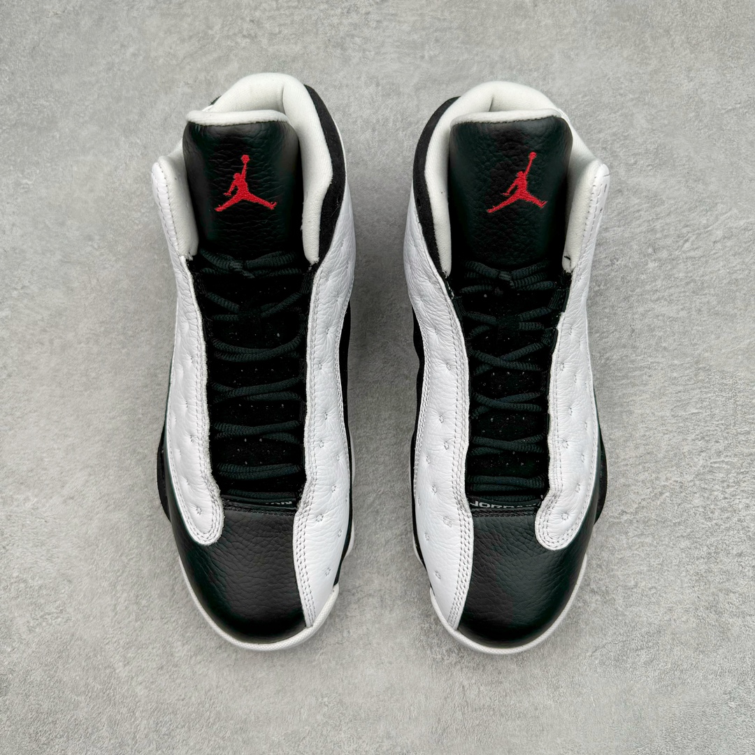 图片[2]-＃QD纯原 Air Jordan AJ13 Retro 黑白熊猫 414571-104 外贸特供批次 原楦原档案数据开模打造 公司渠道原装全息3D猫眼 原鞋开发 版型近乎零偏差 采购原厂皮料 LOGO五金部件高价开发私模 杜绝一眼假版本 原厂档案开模大底 共3层贴合工艺 三层中间加入海玻璃缓震鞋垫 大底采用进口一次MD而非市面二次MD低价原料成型 进口MD材料异味较少比原鞋还少 市面异味大刺鼻 尺码：40.5 41 42 42.5 43 44 44.5 45 46 47.5 48.5-选品中心