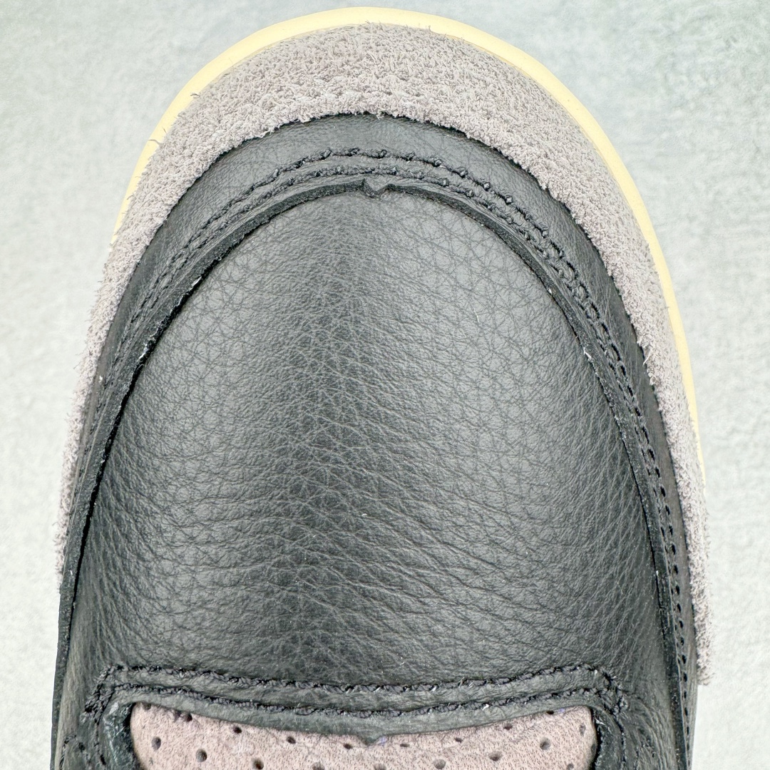 图片[11]-＃QD纯原 A Ma Maniere x Air Jordan AJ3 \\\”Black\\\” AMM联名黑紫 货号：FZ4811-001 圈内最强三代系列 匠心打造 开发时长超过半年 目前可过各类鉴定或无法鉴定 裸鞋随便操作 全套原纸板楦头开发 原厂大底磨具加持立体防滑纹理 原装可视Air Sole气垫 原汁原味最完美的三代版型 唯一正确鞋头趴度弧度高度鞋身腰线 原厂TPU彩虹扎染后跟饰片 正确内里反口里网布 皮料菱角分明不变形无多余毛边 广东原厂zp同批次手工大底描漆拉丝 市场唯一原厂鞋扣模具 原厂织唛标 原厂飞人电绣工艺 尾指中部跳三针 独家绑鞋带手法 印刷中底布 四线拉帮 米色美纹纸贴合固定 进口港宝加持 后跟自然饱满 全鞋荧光划线卡点 追求极致完美 每一双都是工艺品 多重QC质检 超越公司货的品控标准 实实在在的免检产品 尺码：40.5 41 42 42.5 43 44 44.5 45 45.5 46 47.5 48.5-选品中心