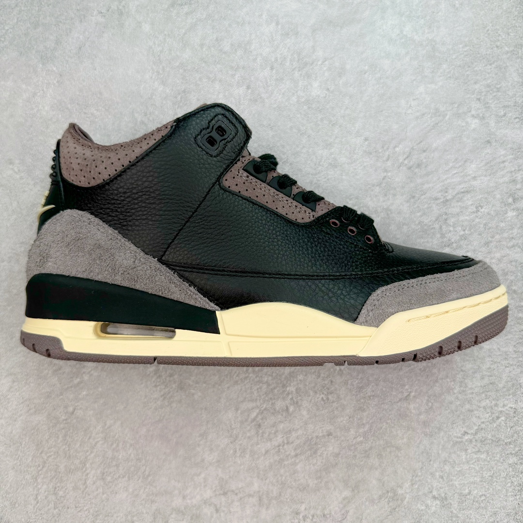 ＃QD纯原 A Ma Maniere x Air Jordan AJ3 \\\”Black\\\” AMM联名黑紫 货号：FZ4811-001 圈内最强三代系列 匠心打造 开发时长超过半年 目前可过各类鉴定或无法鉴定 裸鞋随便操作 全套原纸板楦头开发 原厂大底磨具加持立体防滑纹理 原装可视Air Sole气垫 原汁原味最完美的三代版型 唯一正确鞋头趴度弧度高度鞋身腰线 原厂TPU彩虹扎染后跟饰片 正确内里反口里网布 皮料菱角分明不变形无多余毛边 广东原厂zp同批次手工大底描漆拉丝 市场唯一原厂鞋扣模具 原厂织唛标 原厂飞人电绣工艺 尾指中部跳三针 独家绑鞋带手法 印刷中底布 四线拉帮 米色美纹纸贴合固定 进口港宝加持 后跟自然饱满 全鞋荧光划线卡点 追求极致完美 每一双都是工艺品 多重QC质检 超越公司货的品控标准 实实在在的免检产品 尺码：40.5 41 42 42.5 43 44 44.5 45 45.5 46 47.5 48.5-选品中心