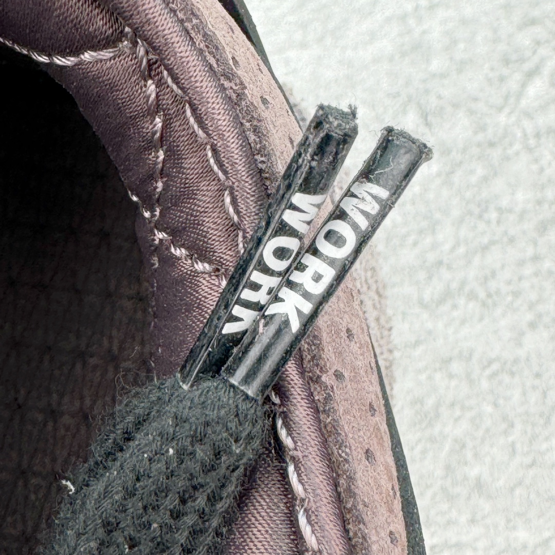 图片[19]-＃QD纯原 A Ma Maniere x Air Jordan AJ3 \\\”Black\\\” AMM联名黑紫 货号：FZ4811-001 圈内最强三代系列 匠心打造 开发时长超过半年 目前可过各类鉴定或无法鉴定 裸鞋随便操作 全套原纸板楦头开发 原厂大底磨具加持立体防滑纹理 原装可视Air Sole气垫 原汁原味最完美的三代版型 唯一正确鞋头趴度弧度高度鞋身腰线 原厂TPU彩虹扎染后跟饰片 正确内里反口里网布 皮料菱角分明不变形无多余毛边 广东原厂zp同批次手工大底描漆拉丝 市场唯一原厂鞋扣模具 原厂织唛标 原厂飞人电绣工艺 尾指中部跳三针 独家绑鞋带手法 印刷中底布 四线拉帮 米色美纹纸贴合固定 进口港宝加持 后跟自然饱满 全鞋荧光划线卡点 追求极致完美 每一双都是工艺品 多重QC质检 超越公司货的品控标准 实实在在的免检产品 尺码：40.5 41 42 42.5 43 44 44.5 45 45.5 46 47.5 48.5-选品中心