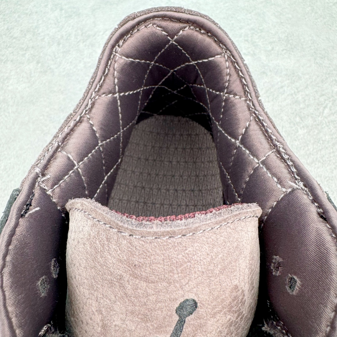 图片[18]-＃QD纯原 A Ma Maniere x Air Jordan AJ3 \\\”Black\\\” AMM联名黑紫 货号：FZ4811-001 圈内最强三代系列 匠心打造 开发时长超过半年 目前可过各类鉴定或无法鉴定 裸鞋随便操作 全套原纸板楦头开发 原厂大底磨具加持立体防滑纹理 原装可视Air Sole气垫 原汁原味最完美的三代版型 唯一正确鞋头趴度弧度高度鞋身腰线 原厂TPU彩虹扎染后跟饰片 正确内里反口里网布 皮料菱角分明不变形无多余毛边 广东原厂zp同批次手工大底描漆拉丝 市场唯一原厂鞋扣模具 原厂织唛标 原厂飞人电绣工艺 尾指中部跳三针 独家绑鞋带手法 印刷中底布 四线拉帮 米色美纹纸贴合固定 进口港宝加持 后跟自然饱满 全鞋荧光划线卡点 追求极致完美 每一双都是工艺品 多重QC质检 超越公司货的品控标准 实实在在的免检产品 尺码：40.5 41 42 42.5 43 44 44.5 45 45.5 46 47.5 48.5-选品中心