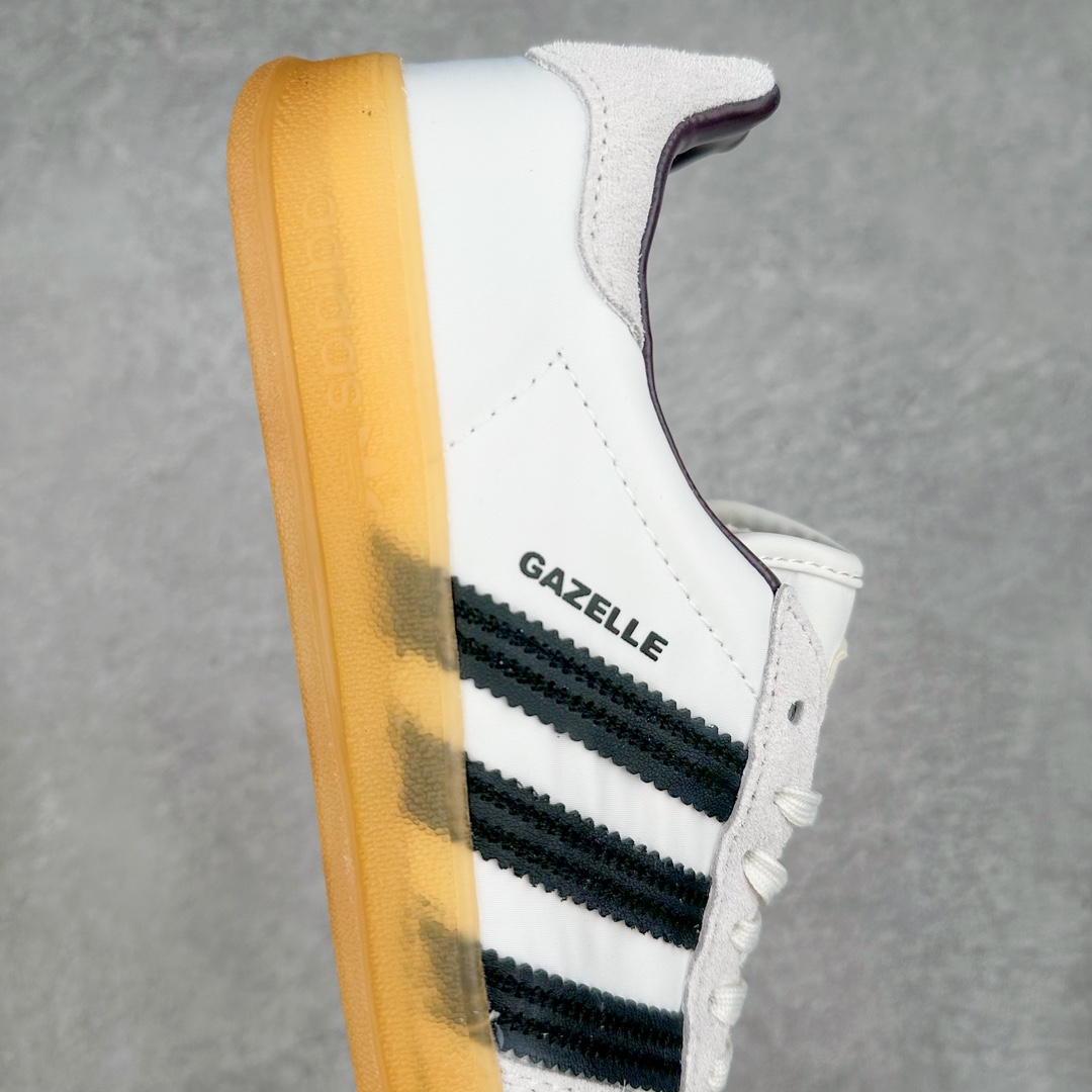 图片[6]-AD Gazelle Indoor Trainers 羚羊内训系列低帮复古百搭休闲运动德训风板鞋 IH9985 90年代经典的复刻版！自60年代以足球训练鞋面世以来,Gazelle就以其经典设计席卷全球。1991年版本的复刻,再造经典Gazelle。采用皮革打造,搭配浊色细节,让这款经典更加简约。尺码：36 36⅔ 37⅓ 38 38⅔ 39⅓ 40 40⅔ 41⅓ 42 42⅔ 43⅓ 44 45-选品中心