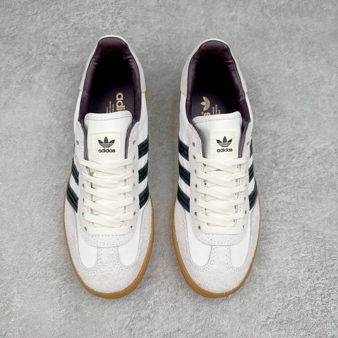 图片[2]-AD Gazelle Indoor Trainers 羚羊内训系列低帮复古百搭休闲运动德训风板鞋 IH9985 90年代经典的复刻版！自60年代以足球训练鞋面世以来,Gazelle就以其经典设计席卷全球。1991年版本的复刻,再造经典Gazelle。采用皮革打造,搭配浊色细节,让这款经典更加简约。尺码：36 36⅔ 37⅓ 38 38⅔ 39⅓ 40 40⅔ 41⅓ 42 42⅔ 43⅓ 44 45-选品中心