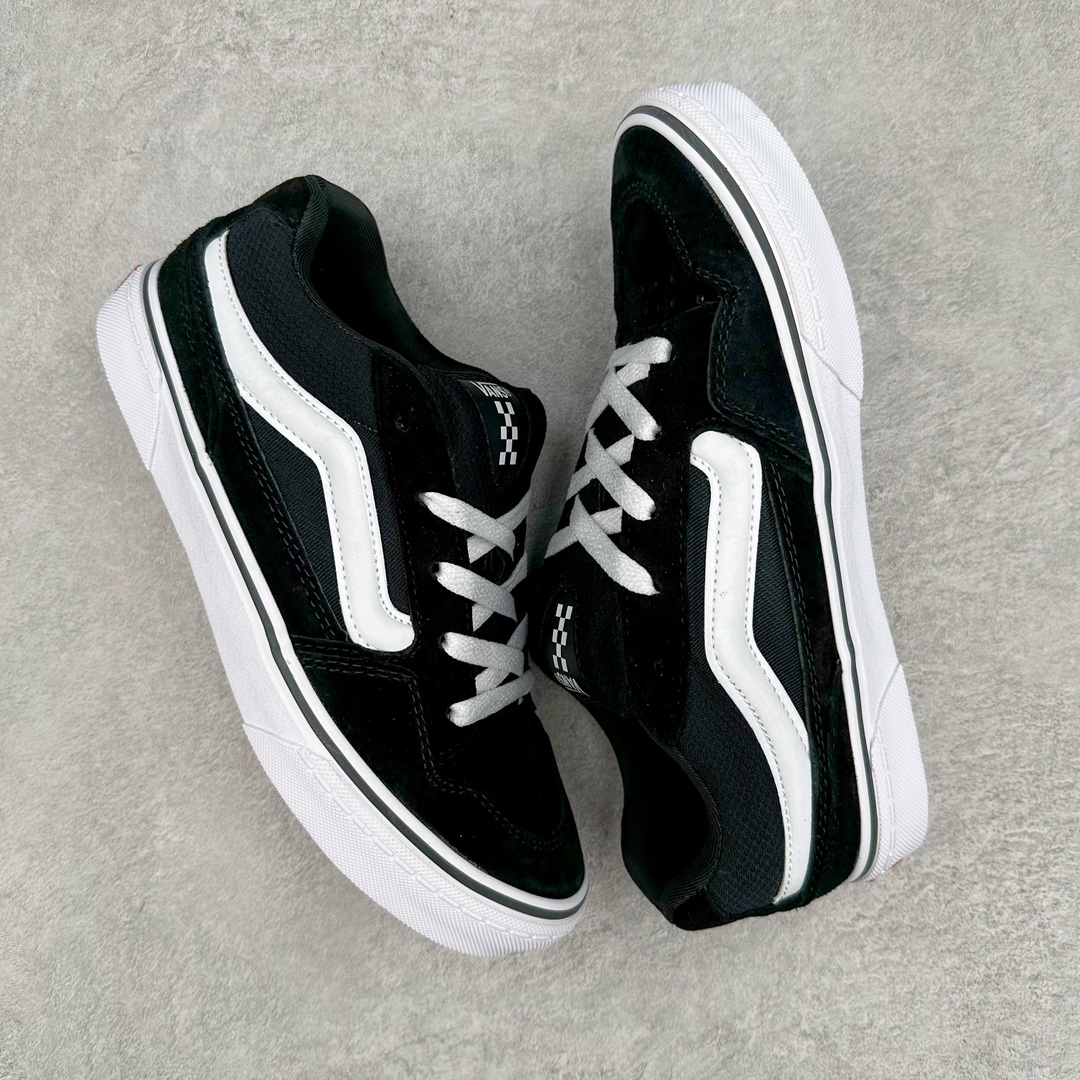 图片[3]-Vans Caldrone 黑色胖胖鞋 范斯官方 美式复古休闲滑板鞋 Vans Classics 经典支线土豆鞋 Knu Skool 是完美的平替版，是大众争相追捧的 “面包鞋” 货号：VN0A5JM2BA2 尺码：35 36 36.5 37 38 38.5 39 40 40.5 41 42 42.5 43 44-选品中心