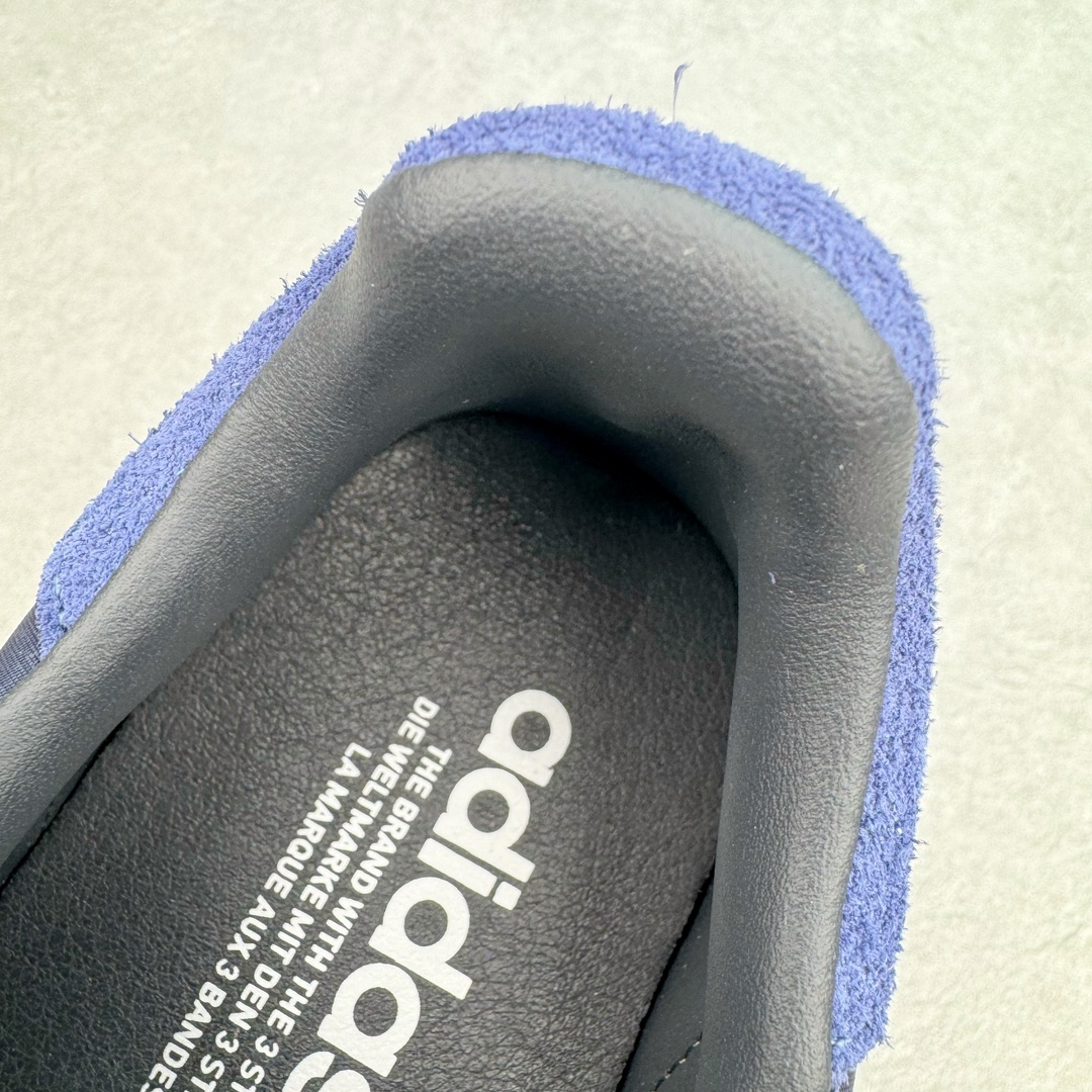 图片[12]-＃MF AD Original Gazelle Indoor Trainers 瞪羚室内鞋系列低帮复古百搭休闲运动德训风板鞋 IH9986 高端零售特供批次 原厂定制长毛翻毛皮组合环保纤维革鞋面材质 内置环保海玻璃鞋垫 外置RB橡胶大底 产品品控稳定性领先行业 原厂全套原楦原纸板冲刀磨具开发 原厂皮料加持 原厂港宝加持定型后跟R度完美 将复古进行到底 简约流畅 三十年不变经典 这款Gazelle运动鞋 无论面料、配色、质感或设计 都只在重现其1991年原款的经典 皮革鞋面 撞色三条纹和鞋跟标的设计 力求呈现90年代的经典复古风潮 Samba火热的同时 也带动了其它的复古鞋型 Gazelle便是其中一只 Gazelle Indoor拥有包边更宽的T字型鞋头 更好的保护运动员的前掌 浓浓的复古氛围感 非常适合现在流行的Cleanfit风格 尺码：35.5 36 36⅔ 37⅓ 38 38⅔ 39⅓ 40 40⅔ 41⅓ 42 42⅔ 43⅓ 44 44⅔ 45-选品中心