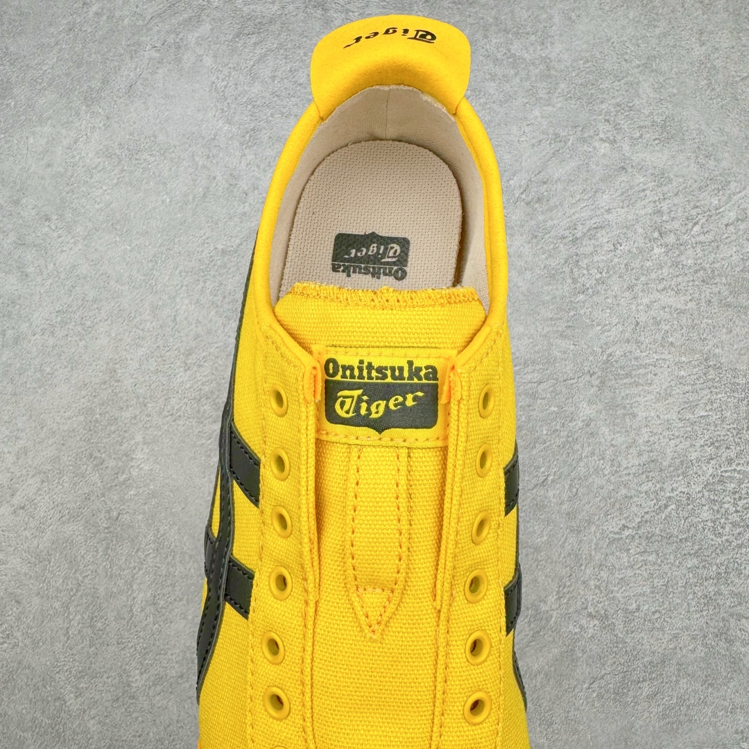 图片[5]-＃HK纯原福利 Asics Onitsuka Tiger MEXICO 66 亚瑟士鬼冢虎复古经典板鞋 市场最强版本 原厂牛津布加持 海外订单工厂出品 超成熟稳定的做工品控 原装全套纸板楦头开发 原汁原味 完美呈现版型 私模正确鞋底咬花纹路 一比一鞋头弧度高度鞋身弧度 绝不口嗨 细节品控鞋型随意秒杀市面 原档咬花纹路私模大底 一个单元有六个三角形 总体形拼接呈现花瓣状 官方四联吊牌 原装Ortholite轻量化鞋垫 原盒原配 质保卡 说明书 钢印防尘纸 纸板中底带钢印 乳胶组合鞋垫 支持全方位的对比专柜 产品从款式颜色造型上体现出追求舒适和细节的完美 鞋类更是推崇手工制作的严谨与完美 融舒适性与可穿性的设计风格 注重细节的完美和别致魅力 既保持稳重 又不失轻松的时尚感 尺码：36 37 37.5 38 39 39.5 40 40.5 41.5 42 42.5 43.5 44 45 46-选品中心