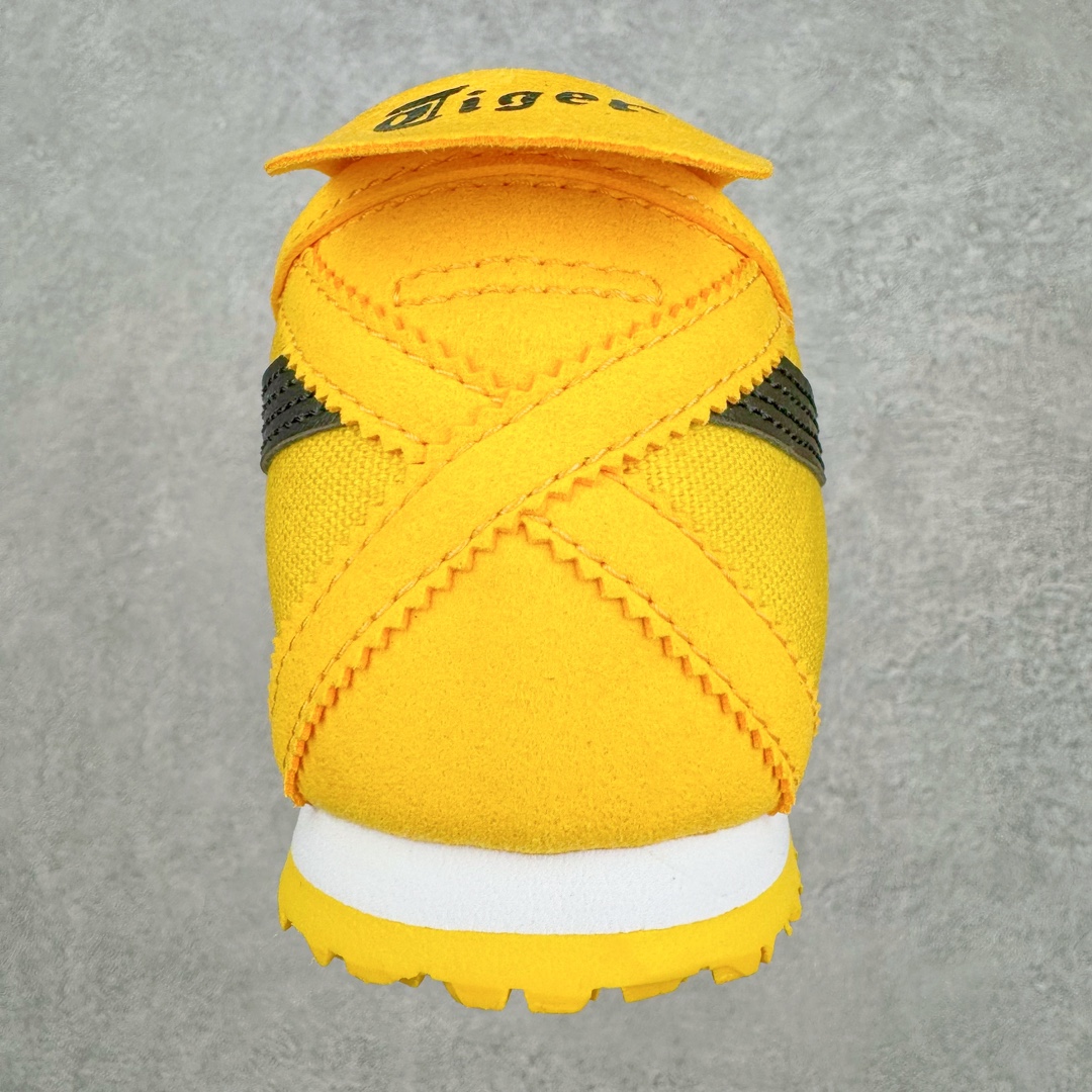 图片[8]-＃HK纯原福利 Asics Onitsuka Tiger MEXICO 66 亚瑟士鬼冢虎复古经典板鞋 市场最强版本 原厂牛津布加持 海外订单工厂出品 超成熟稳定的做工品控 原装全套纸板楦头开发 原汁原味 完美呈现版型 私模正确鞋底咬花纹路 一比一鞋头弧度高度鞋身弧度 绝不口嗨 细节品控鞋型随意秒杀市面 原档咬花纹路私模大底 一个单元有六个三角形 总体形拼接呈现花瓣状 官方四联吊牌 原装Ortholite轻量化鞋垫 原盒原配 质保卡 说明书 钢印防尘纸 纸板中底带钢印 乳胶组合鞋垫 支持全方位的对比专柜 产品从款式颜色造型上体现出追求舒适和细节的完美 鞋类更是推崇手工制作的严谨与完美 融舒适性与可穿性的设计风格 注重细节的完美和别致魅力 既保持稳重 又不失轻松的时尚感 尺码：36 37 37.5 38 39 39.5 40 40.5 41.5 42 42.5 43.5 44 45 46-选品中心