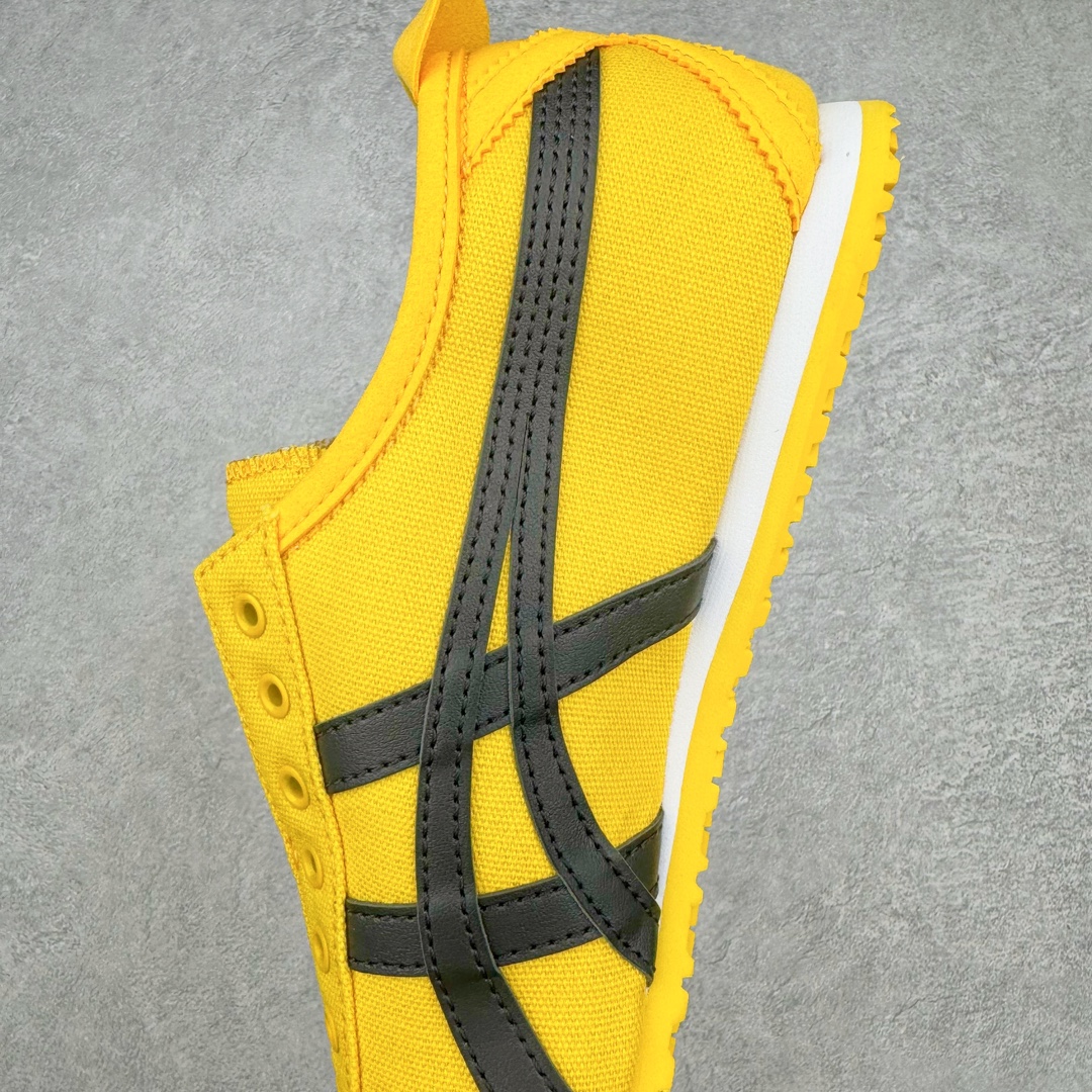 图片[7]-＃HK纯原福利 Asics Onitsuka Tiger MEXICO 66 亚瑟士鬼冢虎复古经典板鞋 市场最强版本 原厂牛津布加持 海外订单工厂出品 超成熟稳定的做工品控 原装全套纸板楦头开发 原汁原味 完美呈现版型 私模正确鞋底咬花纹路 一比一鞋头弧度高度鞋身弧度 绝不口嗨 细节品控鞋型随意秒杀市面 原档咬花纹路私模大底 一个单元有六个三角形 总体形拼接呈现花瓣状 官方四联吊牌 原装Ortholite轻量化鞋垫 原盒原配 质保卡 说明书 钢印防尘纸 纸板中底带钢印 乳胶组合鞋垫 支持全方位的对比专柜 产品从款式颜色造型上体现出追求舒适和细节的完美 鞋类更是推崇手工制作的严谨与完美 融舒适性与可穿性的设计风格 注重细节的完美和别致魅力 既保持稳重 又不失轻松的时尚感 尺码：36 37 37.5 38 39 39.5 40 40.5 41.5 42 42.5 43.5 44 45 46-选品中心