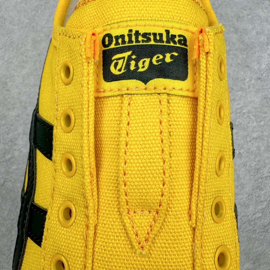 图片[15]-＃HK纯原福利 Asics Onitsuka Tiger MEXICO 66 亚瑟士鬼冢虎复古经典板鞋 市场最强版本 原厂牛津布加持 海外订单工厂出品 超成熟稳定的做工品控 原装全套纸板楦头开发 原汁原味 完美呈现版型 私模正确鞋底咬花纹路 一比一鞋头弧度高度鞋身弧度 绝不口嗨 细节品控鞋型随意秒杀市面 原档咬花纹路私模大底 一个单元有六个三角形 总体形拼接呈现花瓣状 官方四联吊牌 原装Ortholite轻量化鞋垫 原盒原配 质保卡 说明书 钢印防尘纸 纸板中底带钢印 乳胶组合鞋垫 支持全方位的对比专柜 产品从款式颜色造型上体现出追求舒适和细节的完美 鞋类更是推崇手工制作的严谨与完美 融舒适性与可穿性的设计风格 注重细节的完美和别致魅力 既保持稳重 又不失轻松的时尚感 尺码：36 37 37.5 38 39 39.5 40 40.5 41.5 42 42.5 43.5 44 45 46-选品中心