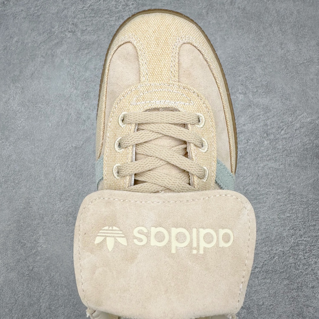 图片[4]-AD Original Samba OG 复古经典轻便板鞋 IH7298 这款桑巴鞋展示了高质量的工艺 带有装饰的超锁缝制和无缝的手感 柔软、柔软的皮革造型和标志性的3条纹完成了精致的外观 正规合身鞋带 鞋面上有绒面鞋垫 橡胶鞋底 享受正畸套筒软感 自50年代首次亮相以来就一直在赢得粉丝的青睐 尺码：36 36.5 37.5 38 38.5 39 40 40.5 41 42 42.5 43 44 44.5 45-选品中心