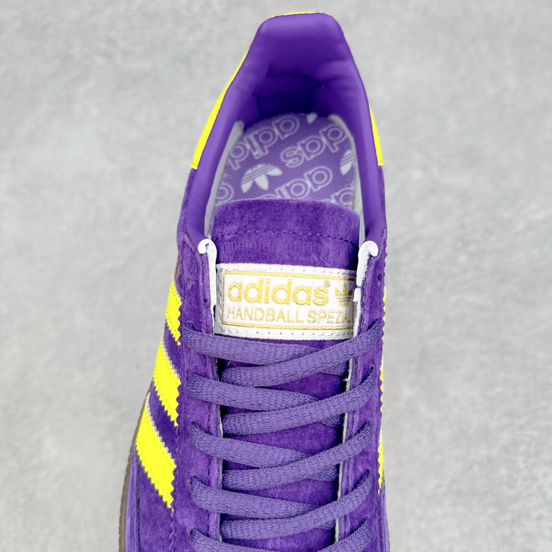 图片[5]-AD Originals Handball SPZL 手球运动员系列百搭休闲运动板鞋 GW1398 这款来自阿迪达斯的这款HANDBALL SPZL前身是一双手球运动鞋，这一次拿来复刻，所以鞋面的主要色彩选用了黑色， 鞋面外侧除了Spezial字母之外还有三叶草标志。Handball SPZL作为复古手球训练鞋与作为室内足球鞋的Samba有着异曲同工之处，但是质感更为出众的鞋身以及丰富的配色选择比起Samba来讲可以说是更胜一筹了！尺码：36 36⅔ 37⅓ 38 38⅔ 39⅓ 40 40⅔ 41⅓ 42 42⅔ 43⅓ 44 45-选品中心