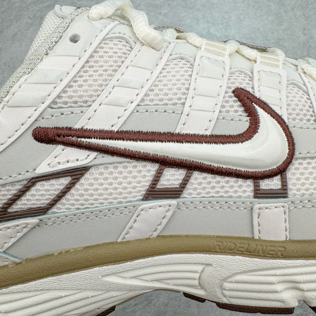 图片[11]-＃CS纯原 NK P-6000 系列低帮复古老爹风休闲运动舒适慢跑鞋 米白褐绿 HF0728-201 购入原鞋原装纸板楦头开发 独家私模四层组合大底 市场唯一正确版本 良心定价 新配色陆续出货 进口三文治网面 融合 Pegasus 过往运动鞋设计 助力 21 世纪早期跑步运动跃升时尚新高度 采用透气网眼布、运动风格线条和耐穿覆面 兼具吸睛外观和舒适感受 中底泡绵以田径赛道为灵感 打造厚实设计 缔造出众缓震性能 尺码：36 36.5 37.5 38 38.5 39 40 40.5 41 42 42.5 43 44 44.5 45-选品中心