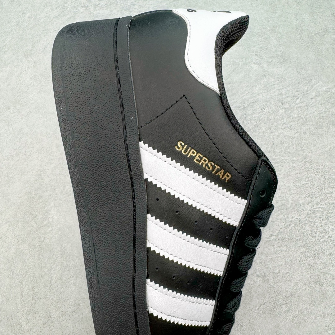 图片[6]-＃绿X特供 AD Originals Superstar 经典复古贝壳头厚底板鞋 IF9777 独家控货 平台正单 全鞋百分百原材料 全鞋电脑针车 Logo针车间距针数原版一致 皮料切割冲裁零瑕疵 原鞋一致含胶量大底 原盒中文内外标 大几率过验 不对比市面只对比原鞋 只服务最高端市场 尺码：35 36 36.5 37 38 38.5 39 40 40.5 41 42 42.5 43 44 44.5 45-选品中心