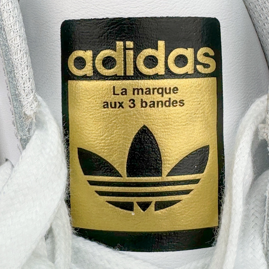 图片[11]-＃绿X特供 AD Originals Superstar 经典复古贝壳头厚底板鞋 IF3001 独家控货 平台正单 全鞋百分百原材料 全鞋电脑针车 Logo针车间距针数原版一致 皮料切割冲裁零瑕疵 原鞋一致含胶量大底 原盒中文内外标 大几率过验 不对比市面只对比原鞋 只服务最高端市场 尺码：35 36 36.5 37 38 38.5 39 40 40.5 41 42 42.5 43 44 44.5 45-选品中心