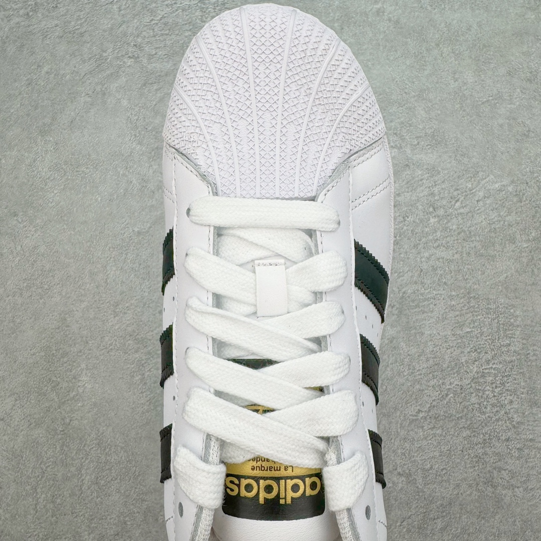 图片[4]-＃绿X特供 AD Originals Superstar 经典复古贝壳头厚底板鞋 IF3001 独家控货 平台正单 全鞋百分百原材料 全鞋电脑针车 Logo针车间距针数原版一致 皮料切割冲裁零瑕疵 原鞋一致含胶量大底 原盒中文内外标 大几率过验 不对比市面只对比原鞋 只服务最高端市场 尺码：35 36 36.5 37 38 38.5 39 40 40.5 41 42 42.5 43 44 44.5 45-选品中心