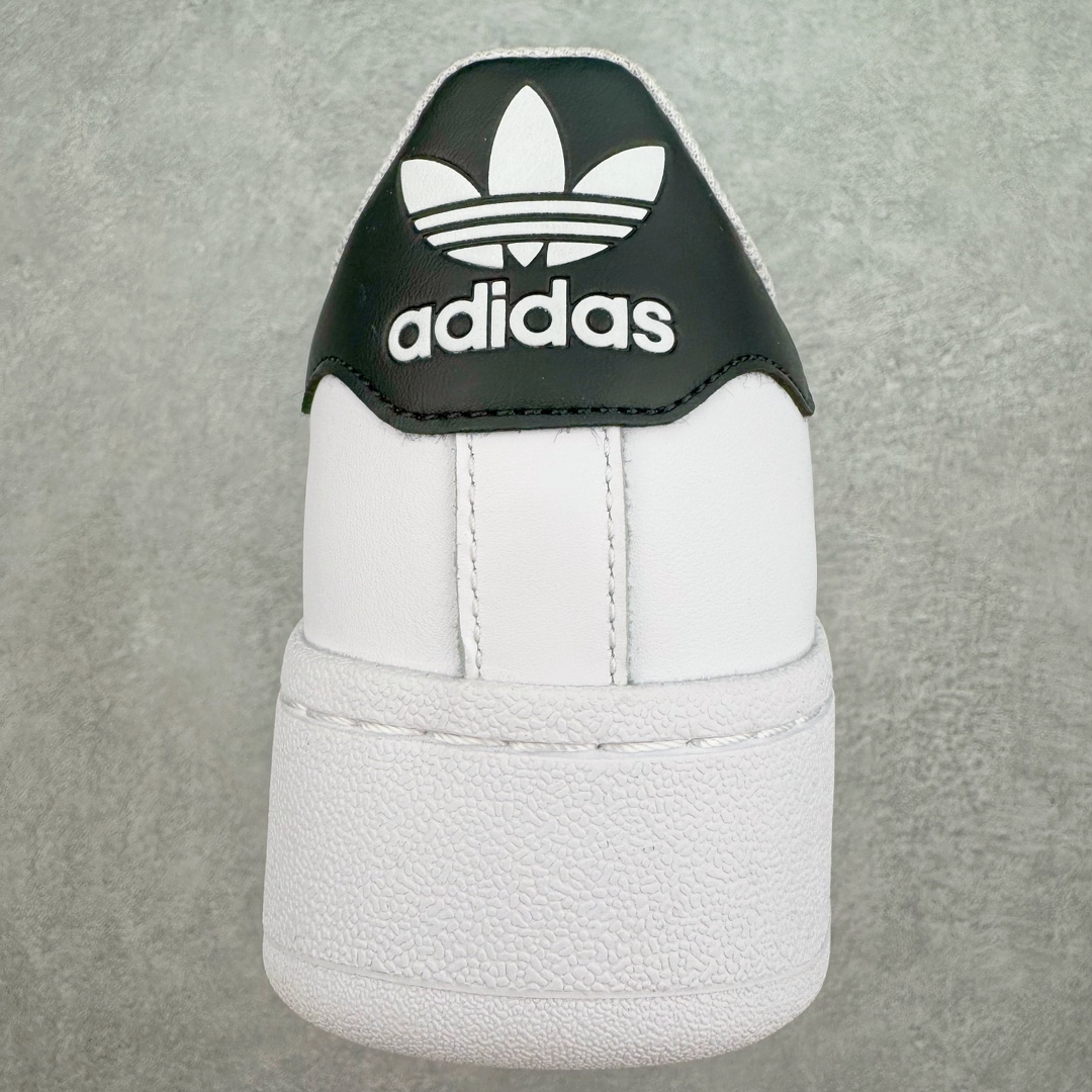 图片[8]-＃绿X特供 AD Originals Superstar 经典复古贝壳头厚底板鞋 IF3001 独家控货 平台正单 全鞋百分百原材料 全鞋电脑针车 Logo针车间距针数原版一致 皮料切割冲裁零瑕疵 原鞋一致含胶量大底 原盒中文内外标 大几率过验 不对比市面只对比原鞋 只服务最高端市场 尺码：35 36 36.5 37 38 38.5 39 40 40.5 41 42 42.5 43 44 44.5 45-选品中心