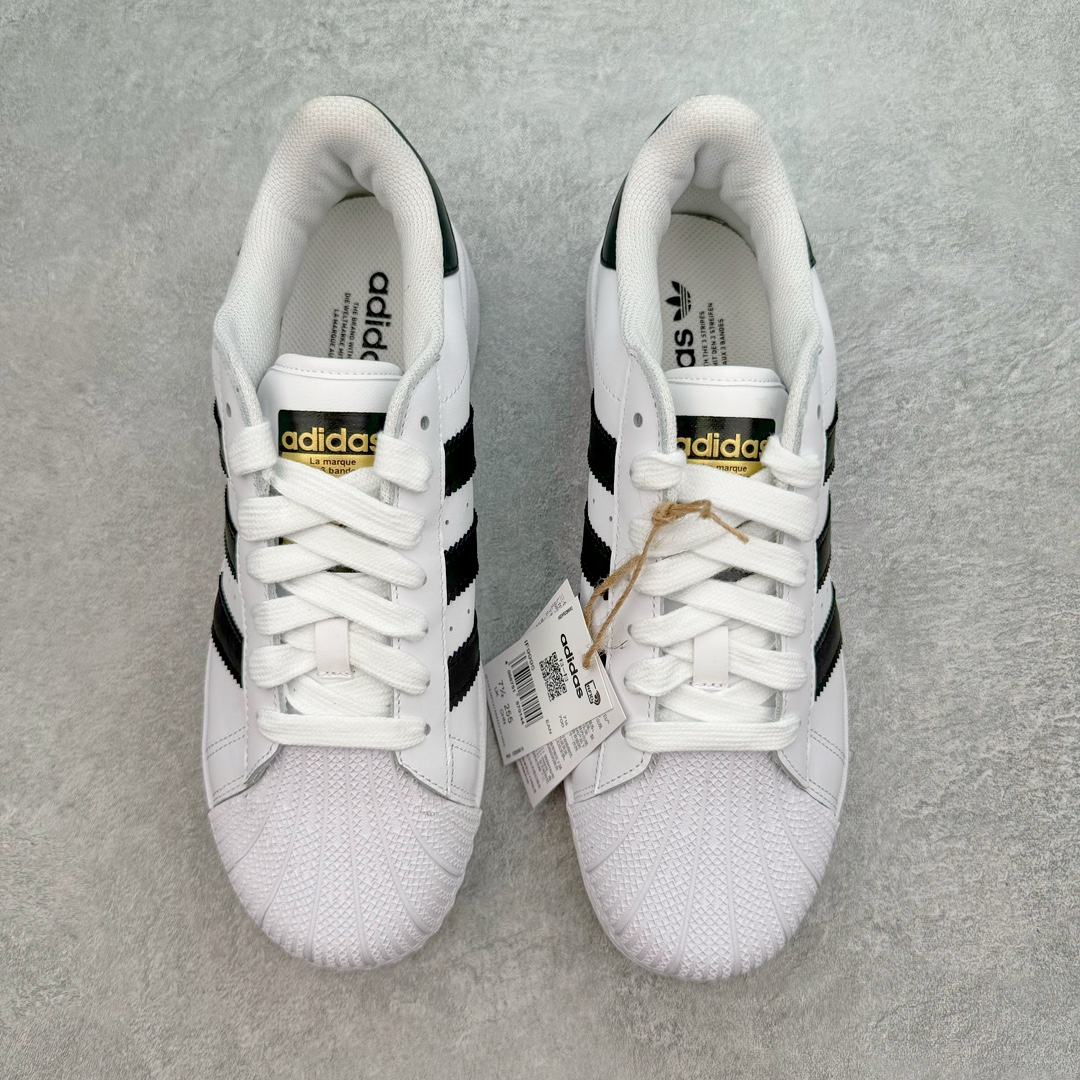 图片[2]-＃绿X特供 AD Originals Superstar 经典复古贝壳头厚底板鞋 IF3001 独家控货 平台正单 全鞋百分百原材料 全鞋电脑针车 Logo针车间距针数原版一致 皮料切割冲裁零瑕疵 原鞋一致含胶量大底 原盒中文内外标 大几率过验 不对比市面只对比原鞋 只服务最高端市场 尺码：35 36 36.5 37 38 38.5 39 40 40.5 41 42 42.5 43 44 44.5 45-选品中心