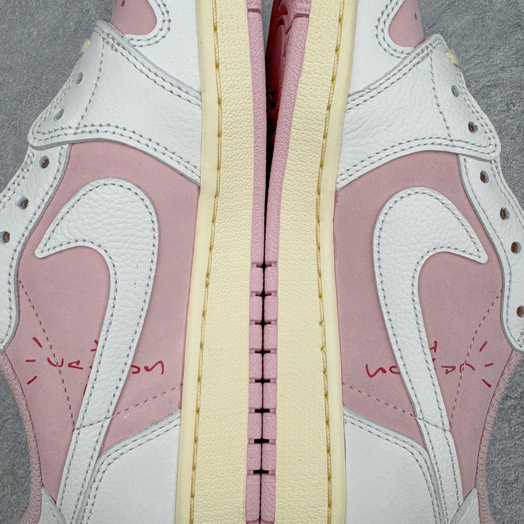 图片[10]-＃DG2.0 Travis Scott x Air Jordan AJ1 Low OG SP TS联名9.0 白粉倒钩低帮 DM7866-600 全新批次 Ljr同源清远全套加持 圈内最强倒钩系列 高端零售特供批次 产品品控稳定性领先行业 各方面均可对飙L版 良心定价不杀猪 SZ原厂全套原楦原纸板冲刀磨具开发 原厂皮料加持 原厂港宝加持定型后跟R度完美 同源原厂电绣 鬼脸飞翼针数密度立体效果一致 百分百一致原鞋 原厂拉帮工艺 针距密度一致 后跟弧度收口自然不对折 极致一眼正品既视感 进口玻璃冲刀皮料裁剪零毛边 全鞋电脑针车工艺 品控清洁度最高QC检验标准 免检产品 原厂订购鞋盒、鞋标、防尘纸、鞋撑、鞋带 追求极致的原厂味道 尺码：40 40.5 41 42 42.5 43 44 44.5 45 46 47.5-选品中心
