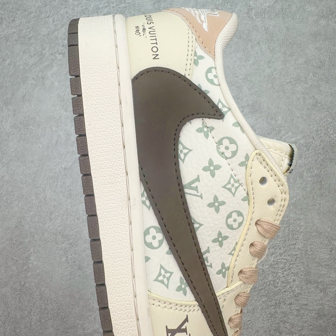 图片[6]-💰250 TS x Air Jordan AJ1 Low 倒钩低帮联名定制配色 LJ5188-006 原厂内置气垫魔块 A模大底 头层小牛皮 鞋舌AJ原厂专用牛津布+AJ专用反口珍珠布+原厂无杂质高弹内里海棉+特殊封边弹力鞋带 SIZE：36 36.5 37.5 38 38.5 39 40 40.5 41 42 42.5 43 44 44.5 45 46 47.5 编码：Dby3936020-运动鞋