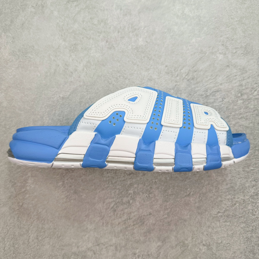 💰150 NK Air More Uptempo ’96 Slide 皮蓬大AIR 拖鞋 以流行于街头的涂鸦文化为设计灵感，整体的设计风格夸张而充满魅力，厚实而充满质感的皮质鞋面两侧印刻了一对巨大的字母“AIR”，独特炫酷的外观惊艳无比 SIZE：36 36.5 37.5 38 38.5 39 40 40.5 41 42 42.5 43 44 44.5 45 46 编码：CFby2936020-运动鞋