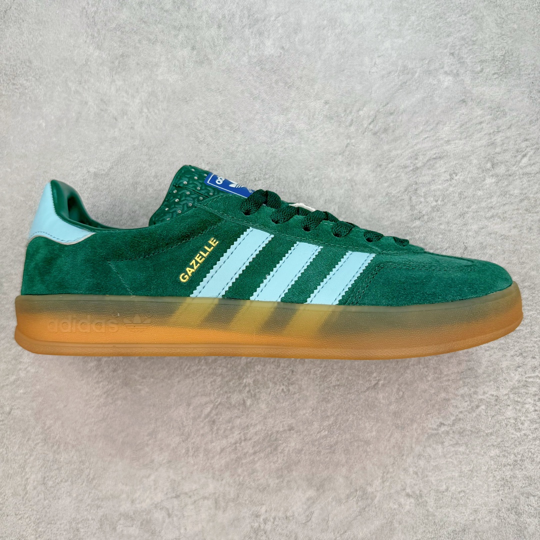 图片[5]-💰100 ＃TG福利特价‼AD Gazelle Indoor Trainers 羚羊内训系列低帮复古百搭休闲运动德训风板鞋 90年代经典的复刻版 自60年代以足球训练鞋面世以来 Gazelle就以其经典设计席卷全球 1991年版本的复刻 再造经典Gazelle 采用皮革打造 搭配浊色细节 让这款经典更加简约 尺码：35⅓ 36 36⅔ 37⅓ 38 38⅔ 39⅓ 40 40⅔ 41⅓ 42 42⅔ 43⅓ 44 45 编码：by1936070-运动鞋