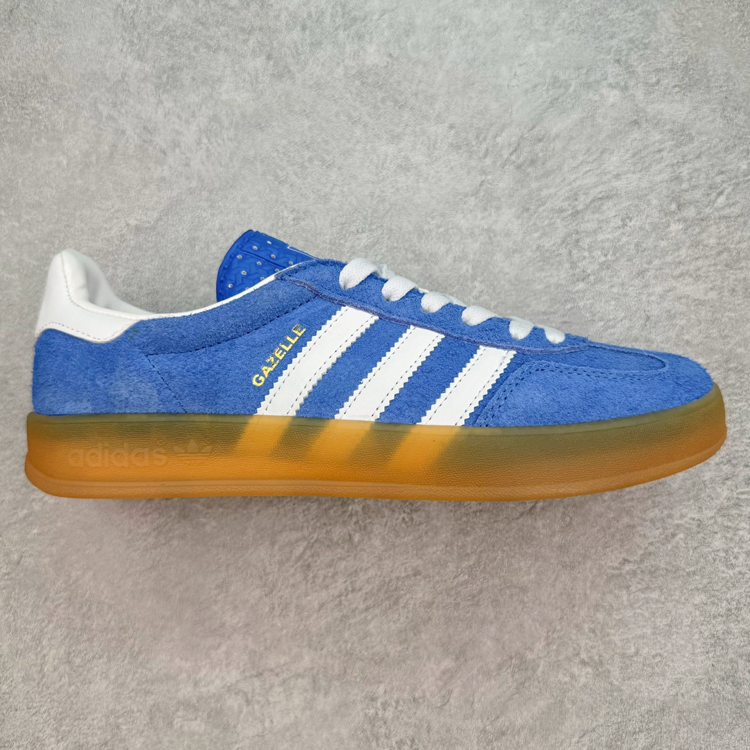 图片[3]-💰100 ＃TG福利特价‼AD Gazelle Indoor Trainers 羚羊内训系列低帮复古百搭休闲运动德训风板鞋 90年代经典的复刻版 自60年代以足球训练鞋面世以来 Gazelle就以其经典设计席卷全球 1991年版本的复刻 再造经典Gazelle 采用皮革打造 搭配浊色细节 让这款经典更加简约 尺码：35⅓ 36 36⅔ 37⅓ 38 38⅔ 39⅓ 40 40⅔ 41⅓ 42 42⅔ 43⅓ 44 45 编码：by1936070-运动鞋