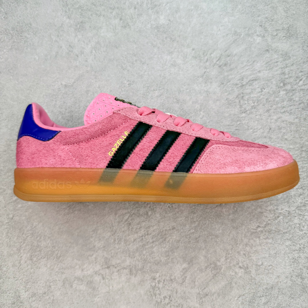 图片[2]-💰100 ＃TG福利特价‼AD Gazelle Indoor Trainers 羚羊内训系列低帮复古百搭休闲运动德训风板鞋 90年代经典的复刻版 自60年代以足球训练鞋面世以来 Gazelle就以其经典设计席卷全球 1991年版本的复刻 再造经典Gazelle 采用皮革打造 搭配浊色细节 让这款经典更加简约 尺码：35⅓ 36 36⅔ 37⅓ 38 38⅔ 39⅓ 40 40⅔ 41⅓ 42 42⅔ 43⅓ 44 45 编码：by1936070-运动鞋