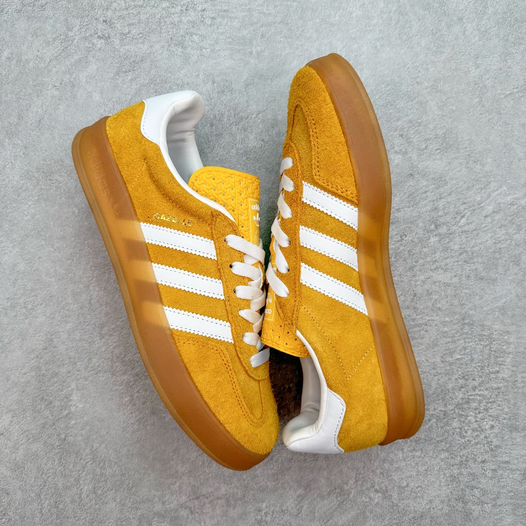 图片[3]-💰100 ＃TG福利特价‼AD Gazelle Indoor Trainers 羚羊内训系列低帮复古百搭休闲运动德训风板鞋 90年代经典的复刻版 自60年代以足球训练鞋面世以来 Gazelle就以其经典设计席卷全球 1991年版本的复刻 再造经典Gazelle 采用皮革打造 搭配浊色细节 让这款经典更加简约 尺码：35⅓ 36 36⅔ 37⅓ 38 38⅔ 39⅓ 40 40⅔ 41⅓ 42 42⅔ 43⅓ 44 45 编码：by1936070-运动鞋